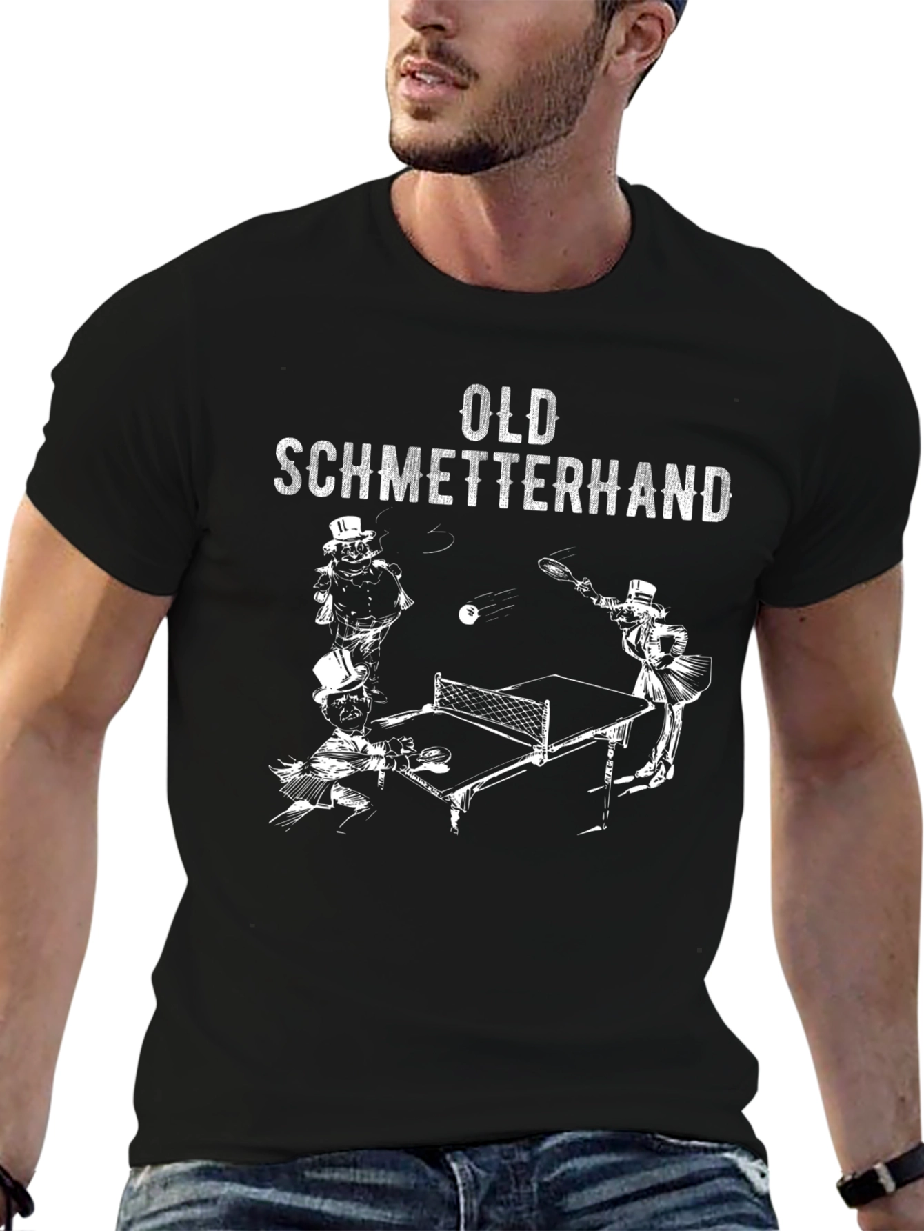 Old Schmetterhand Table Tennis T-Shirt