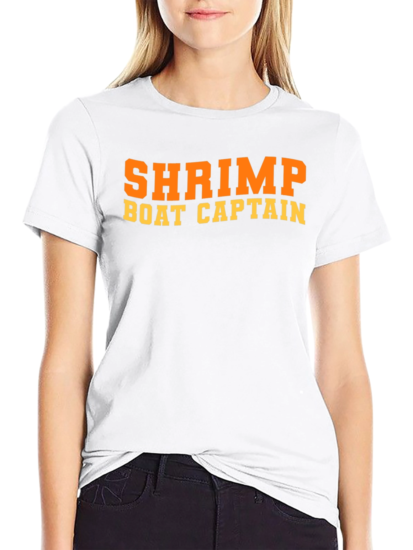 Shrimp Boat Captain Graphic T-Shirt