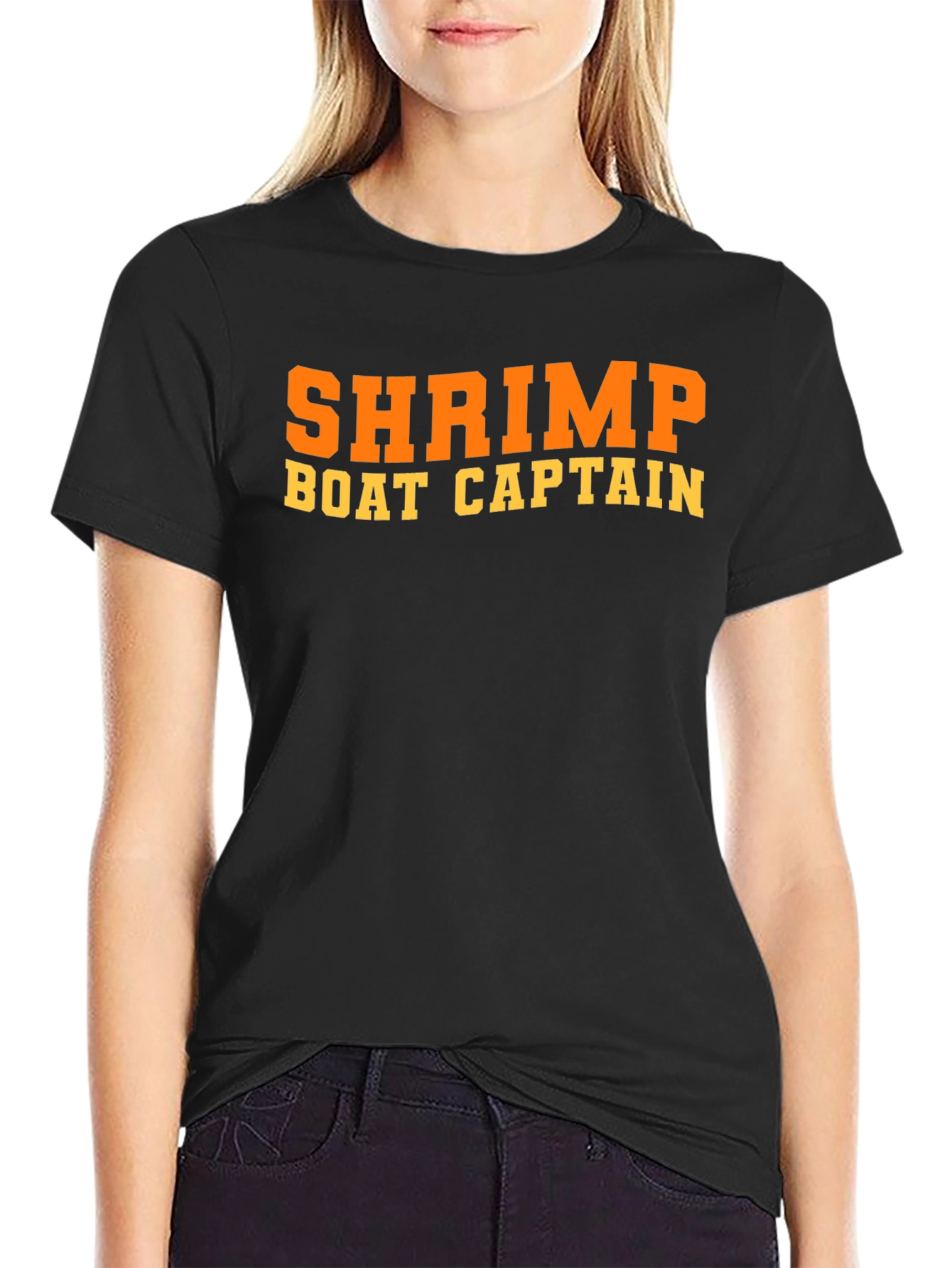 Shrimp Boat Captain Graphic T-Shirt