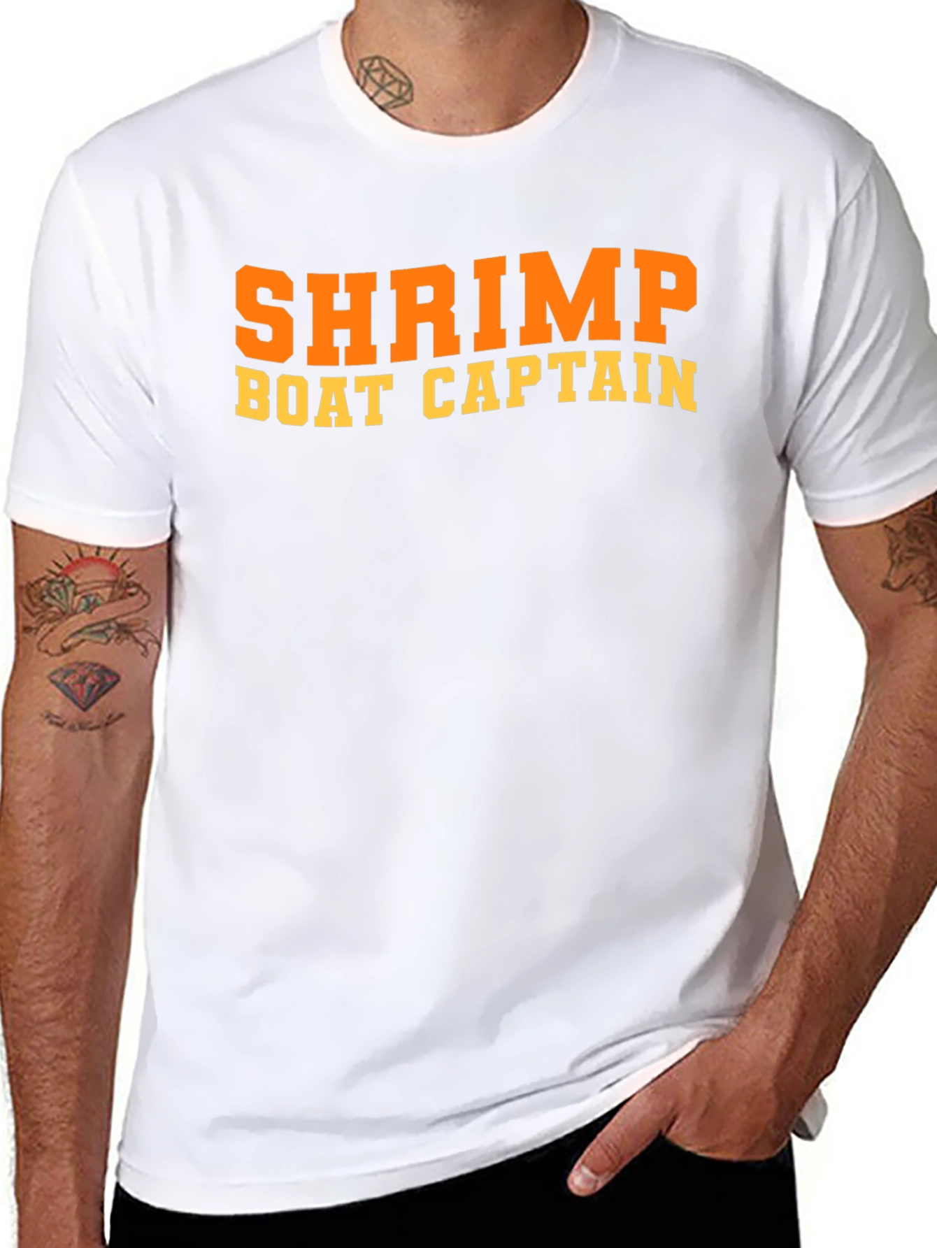 Shrimp Boat Captain Graphic T-Shirt