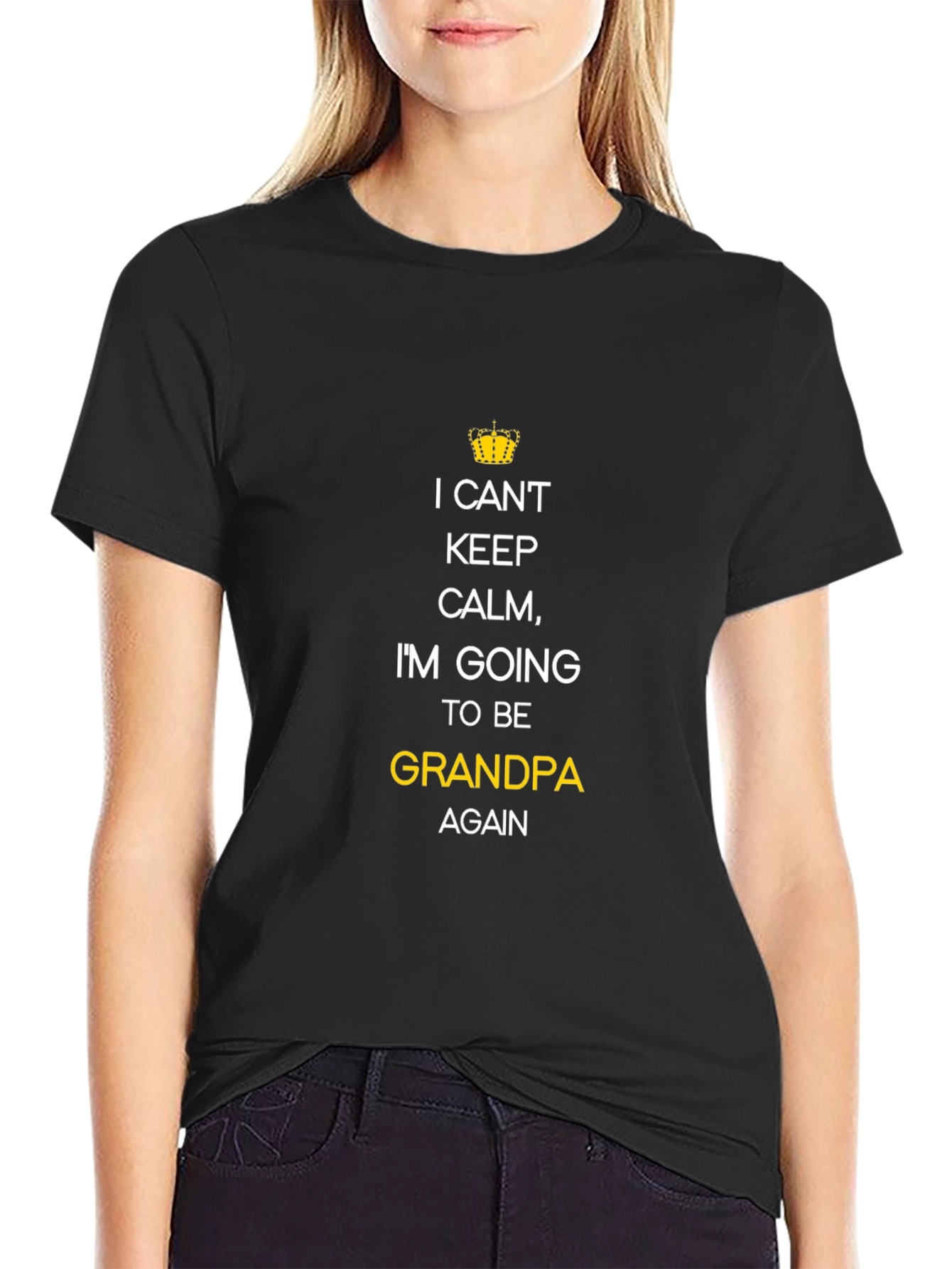 Grandpa Again T-Shirt - New Grandparent Announcement