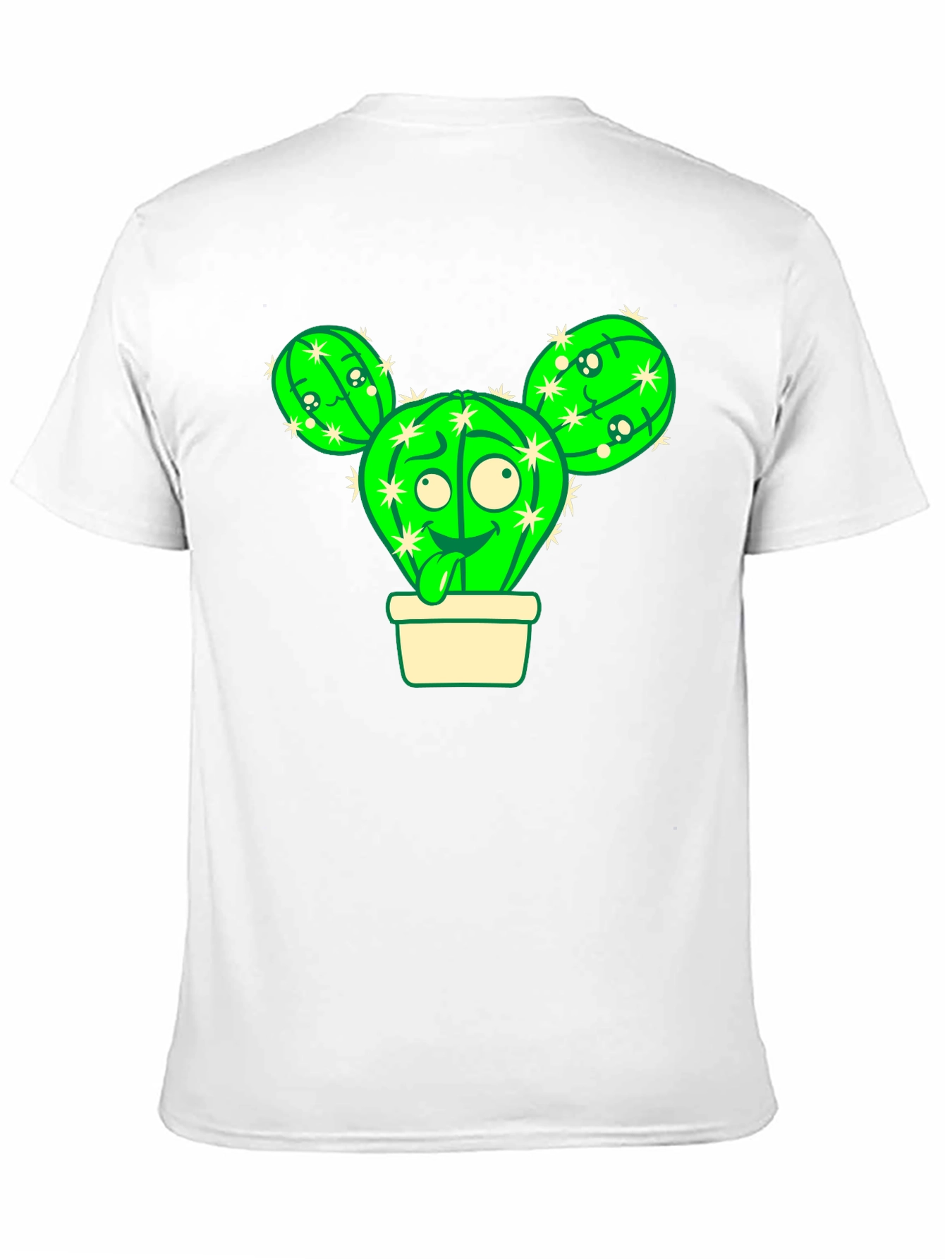 Cartoon Cactus T-Shirt