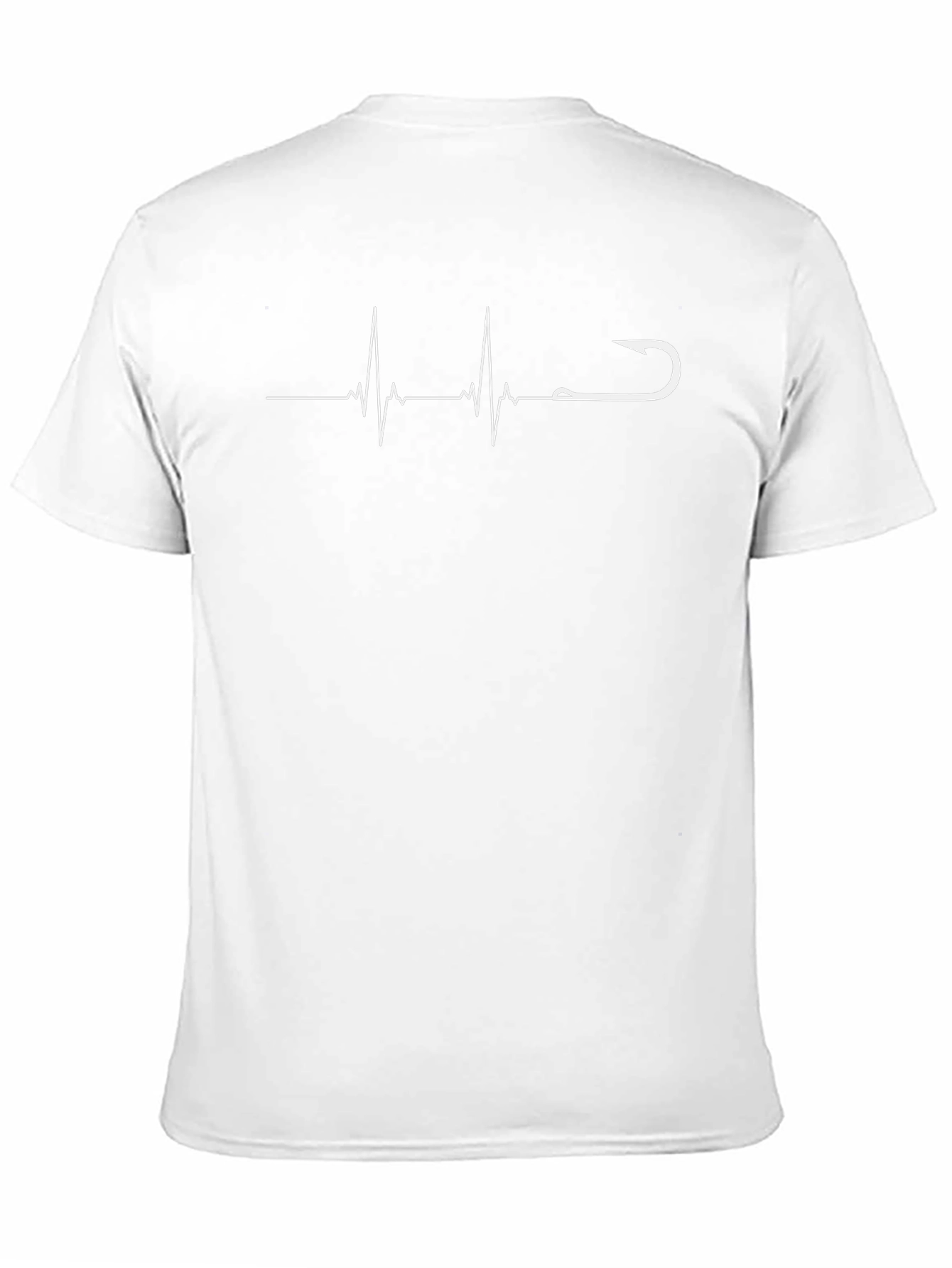 Fishing Heartbeat T-Shirt - Fishermans Pulse Tee