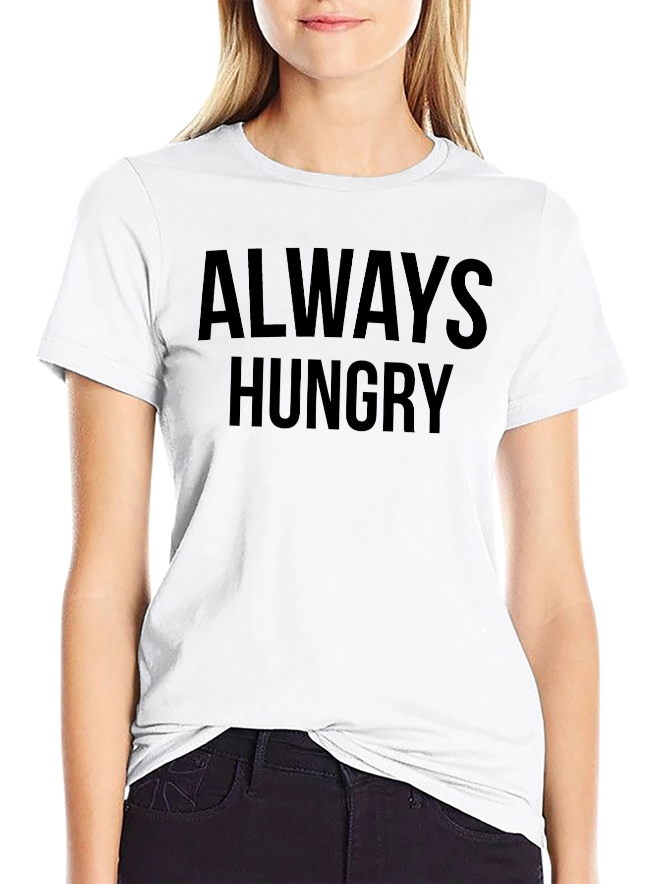 Always Hungry Black T-Shirt