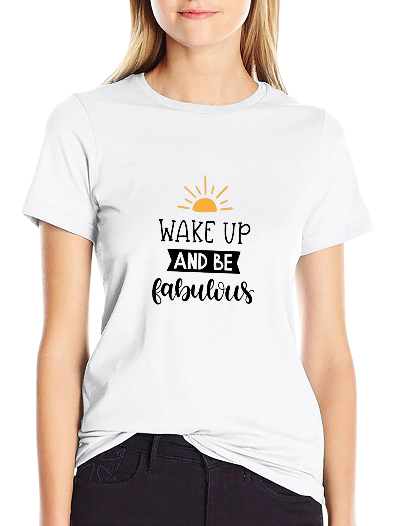 Wake Up and Be Fabulous Graphic Tee