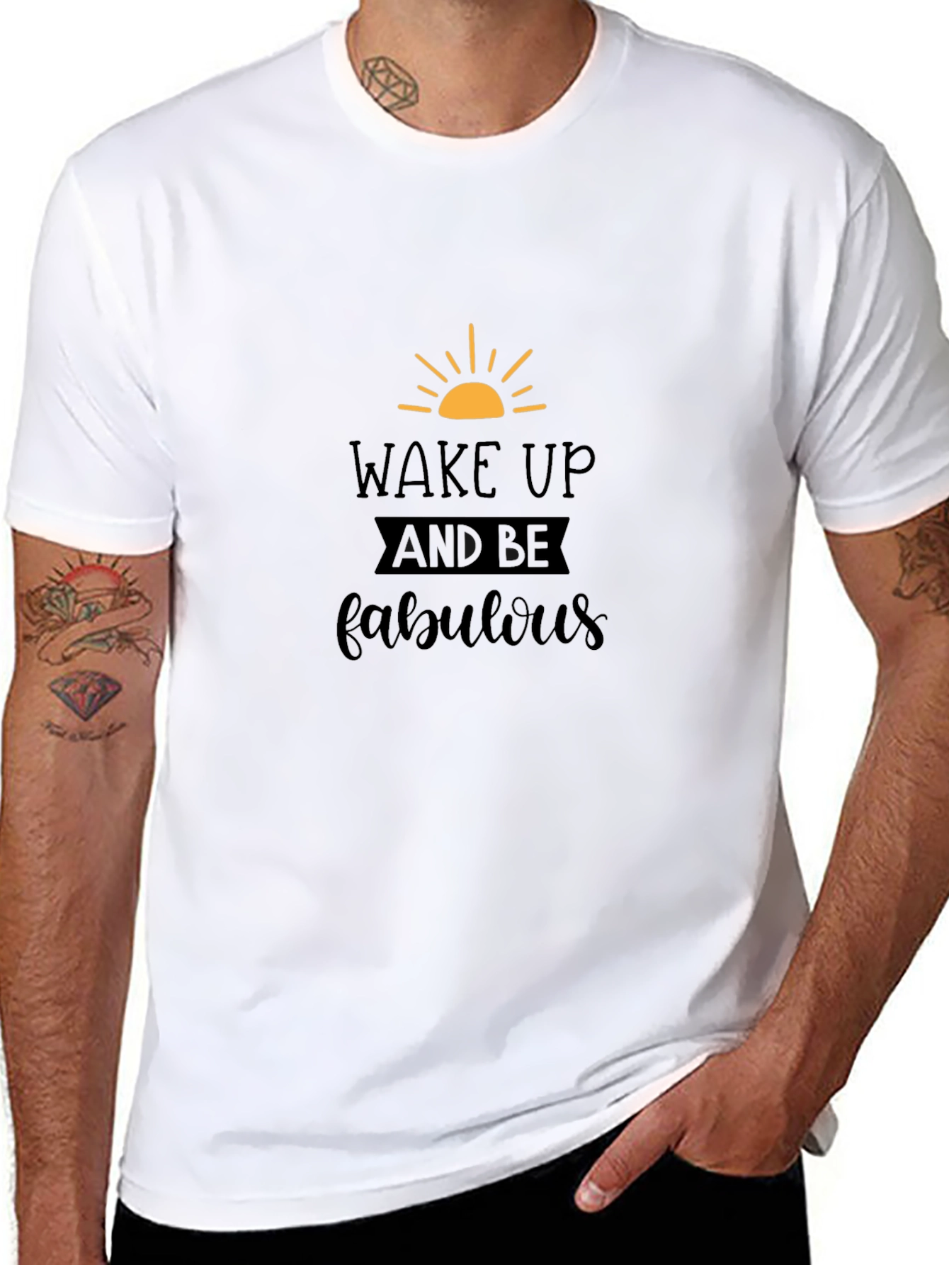 Wake Up and Be Fabulous Graphic Tee