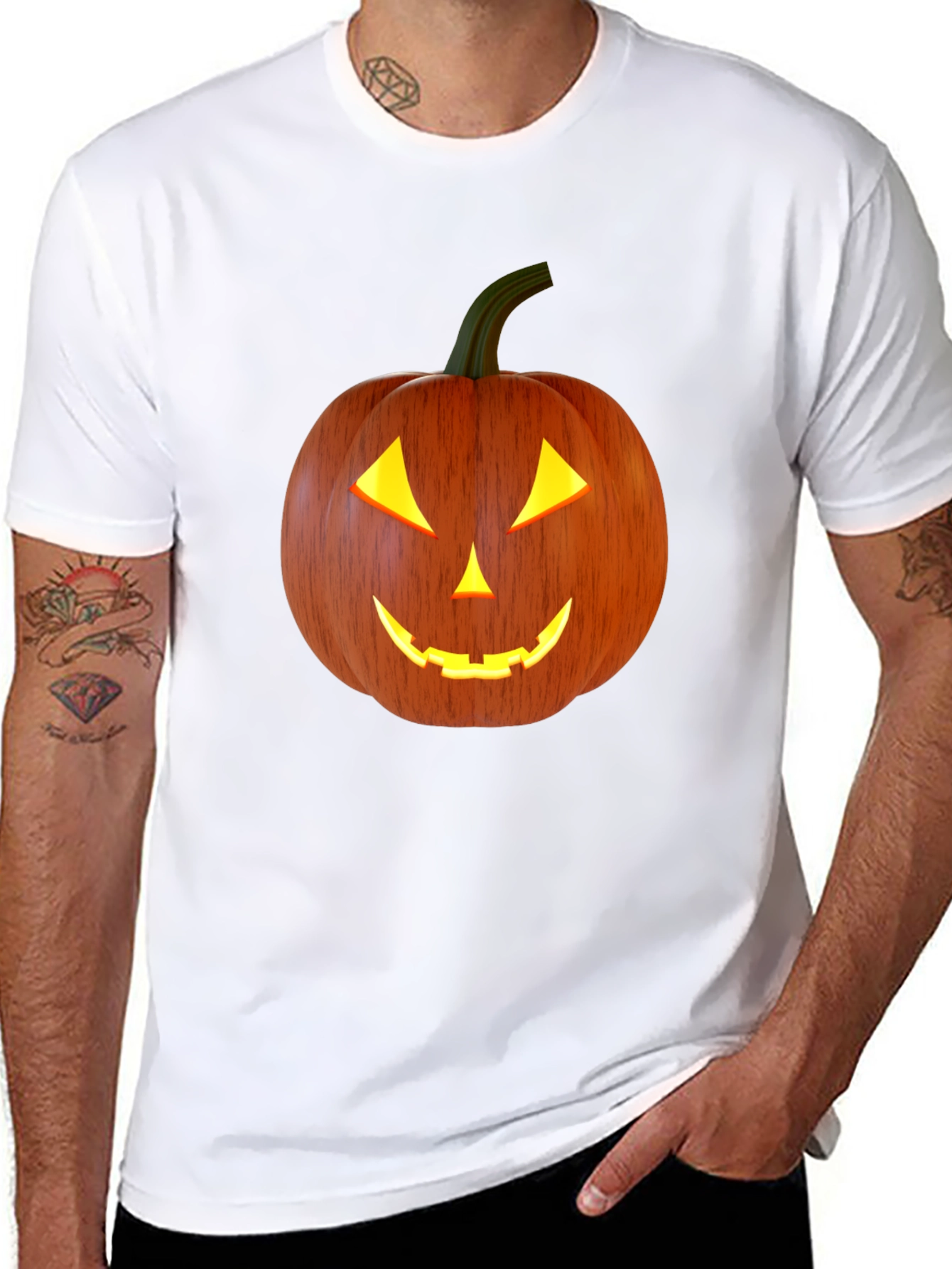 Jack-O-Lantern T-Shirt - Halloween Apparel