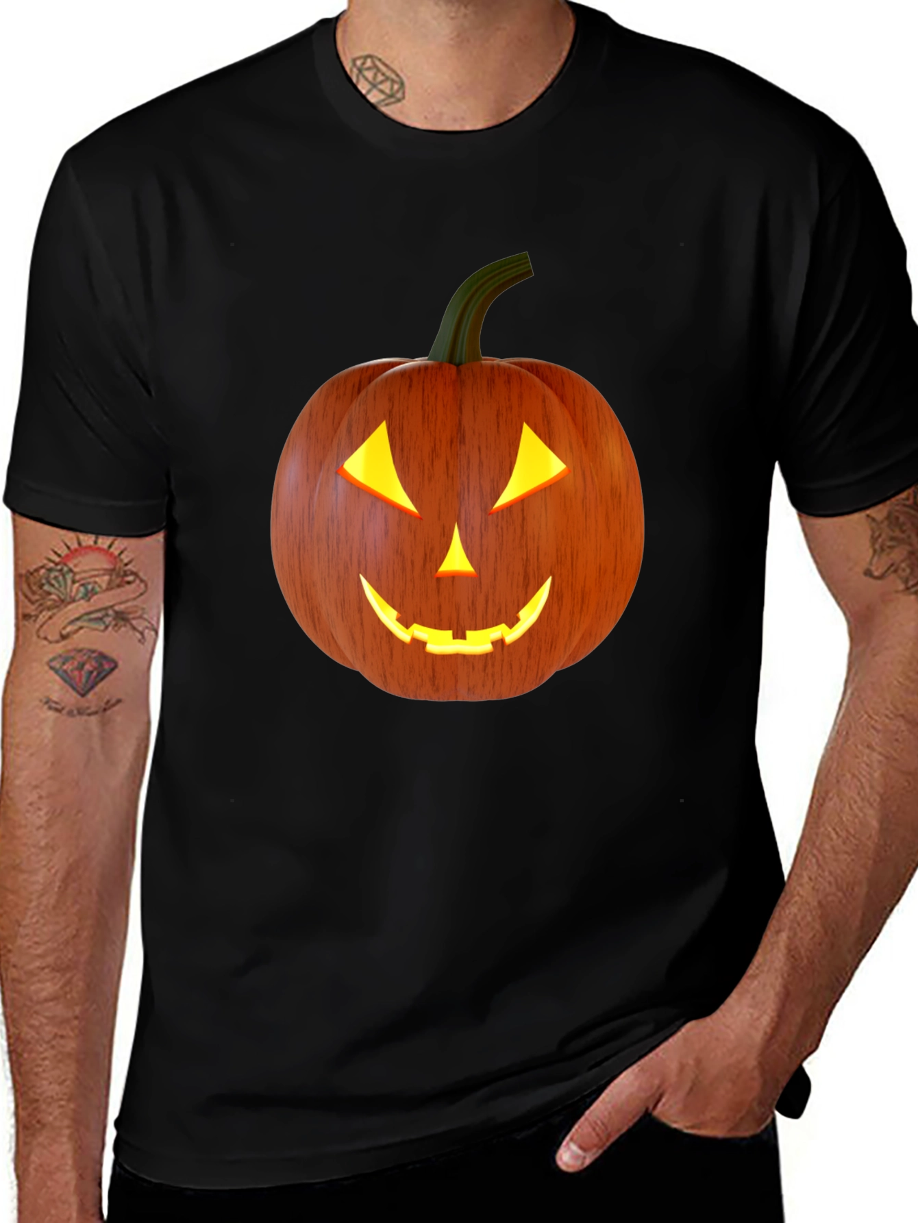 Jack-O-Lantern T-Shirt - Halloween Apparel