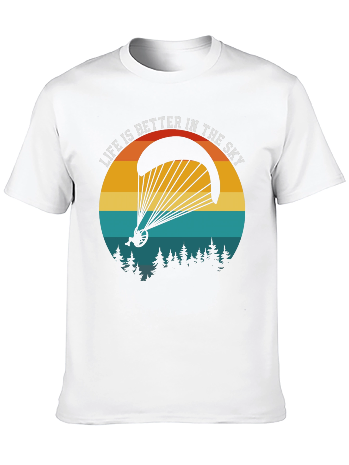Sky High T-Shirt: Paragliding Adventure Tee