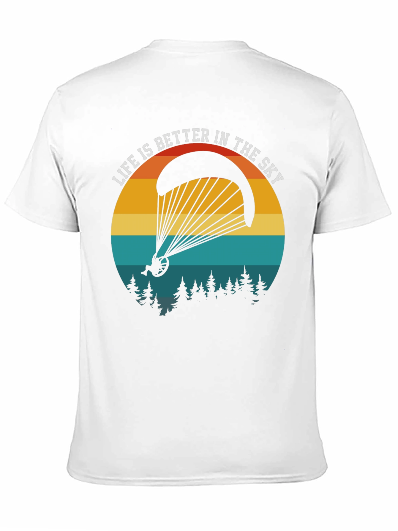 Sky High T-Shirt: Paragliding Adventure Tee