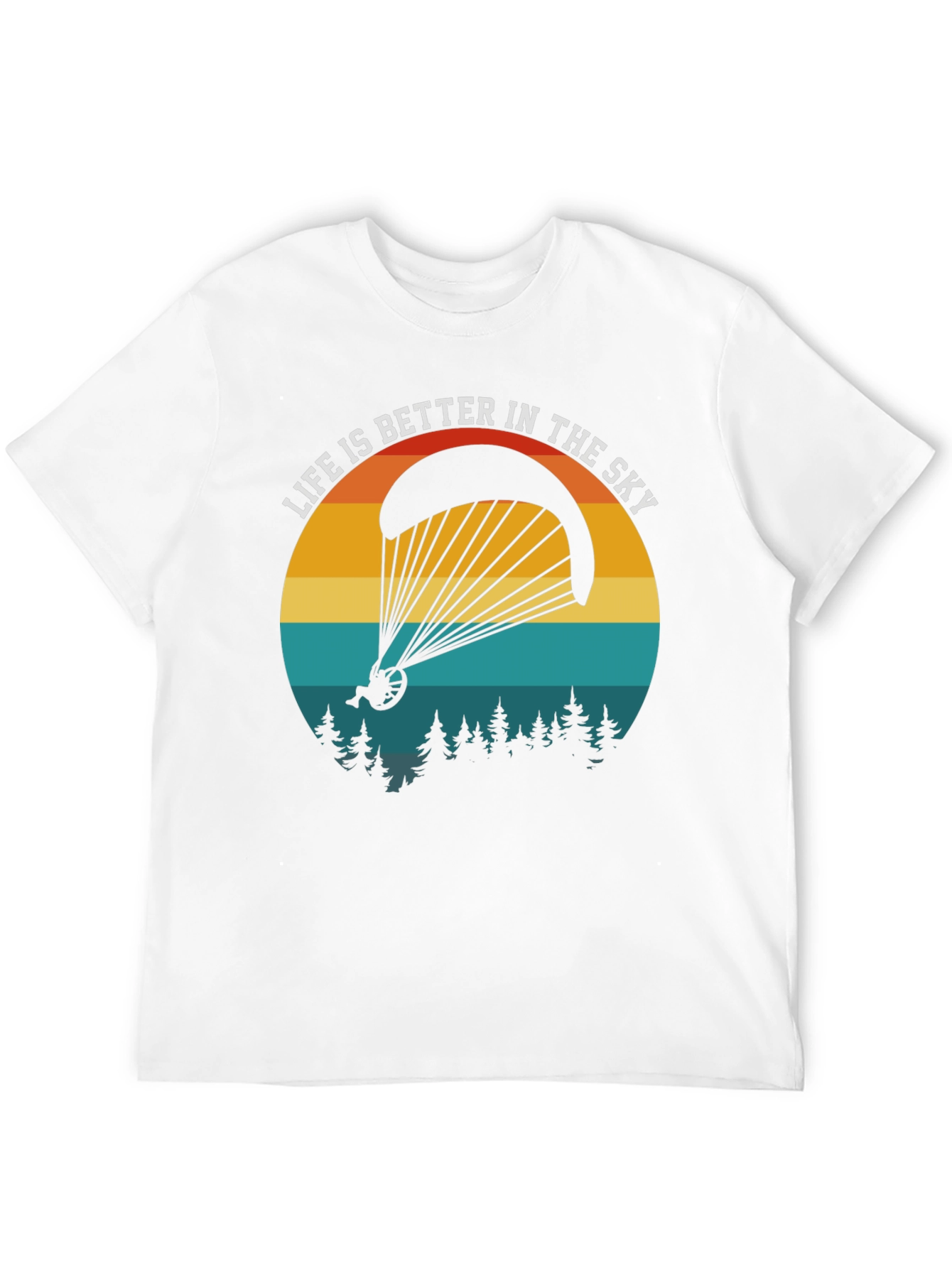 Sky High T-Shirt: Paragliding Adventure Tee