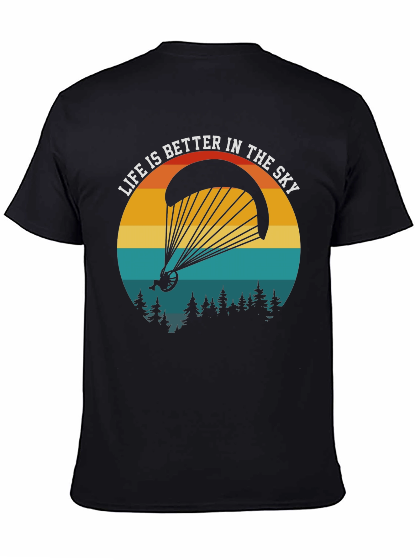 Sky High T-Shirt: Paragliding Adventure Tee