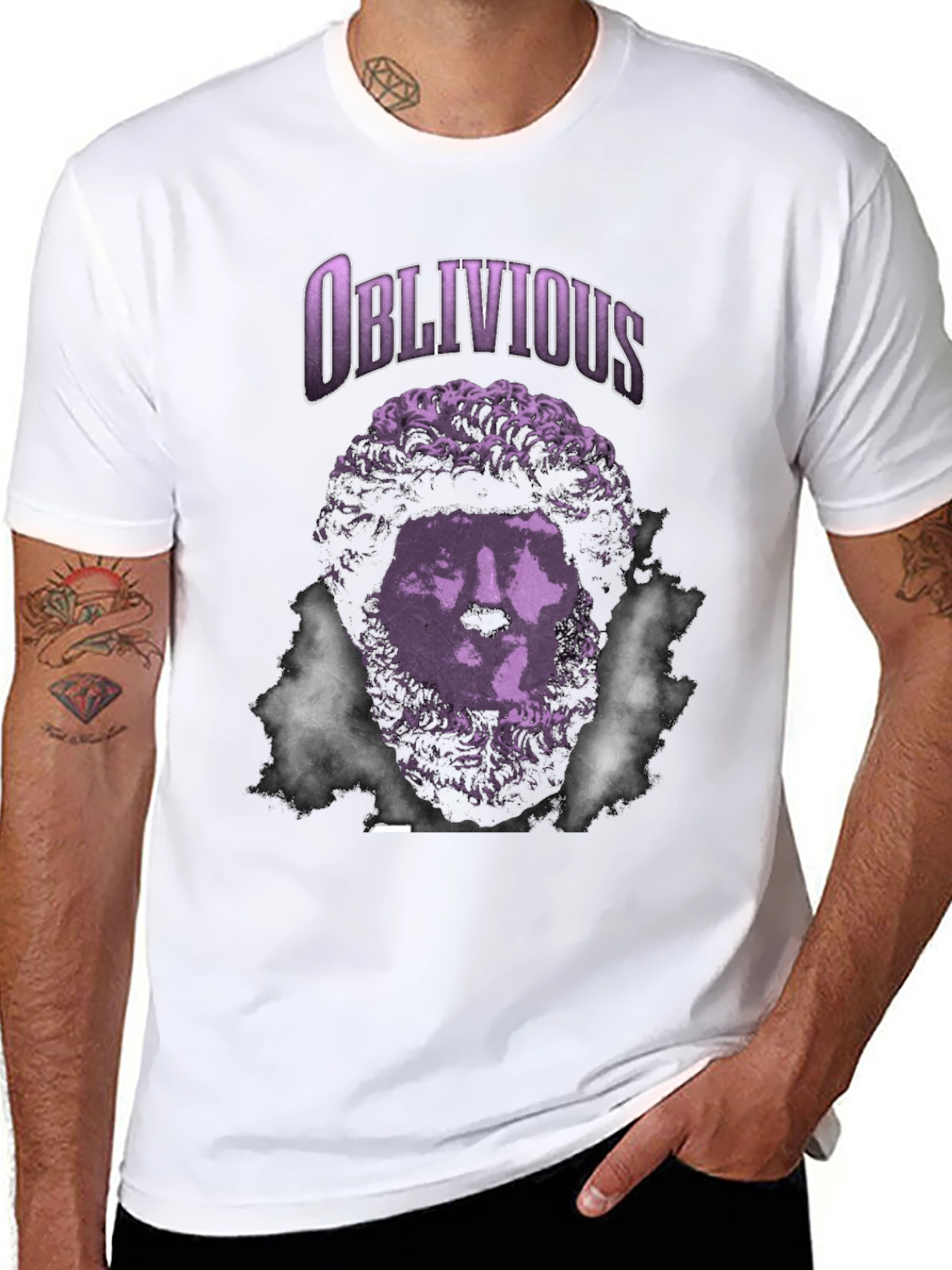 Oblivious Graphic Tee - Stylish Streetwear