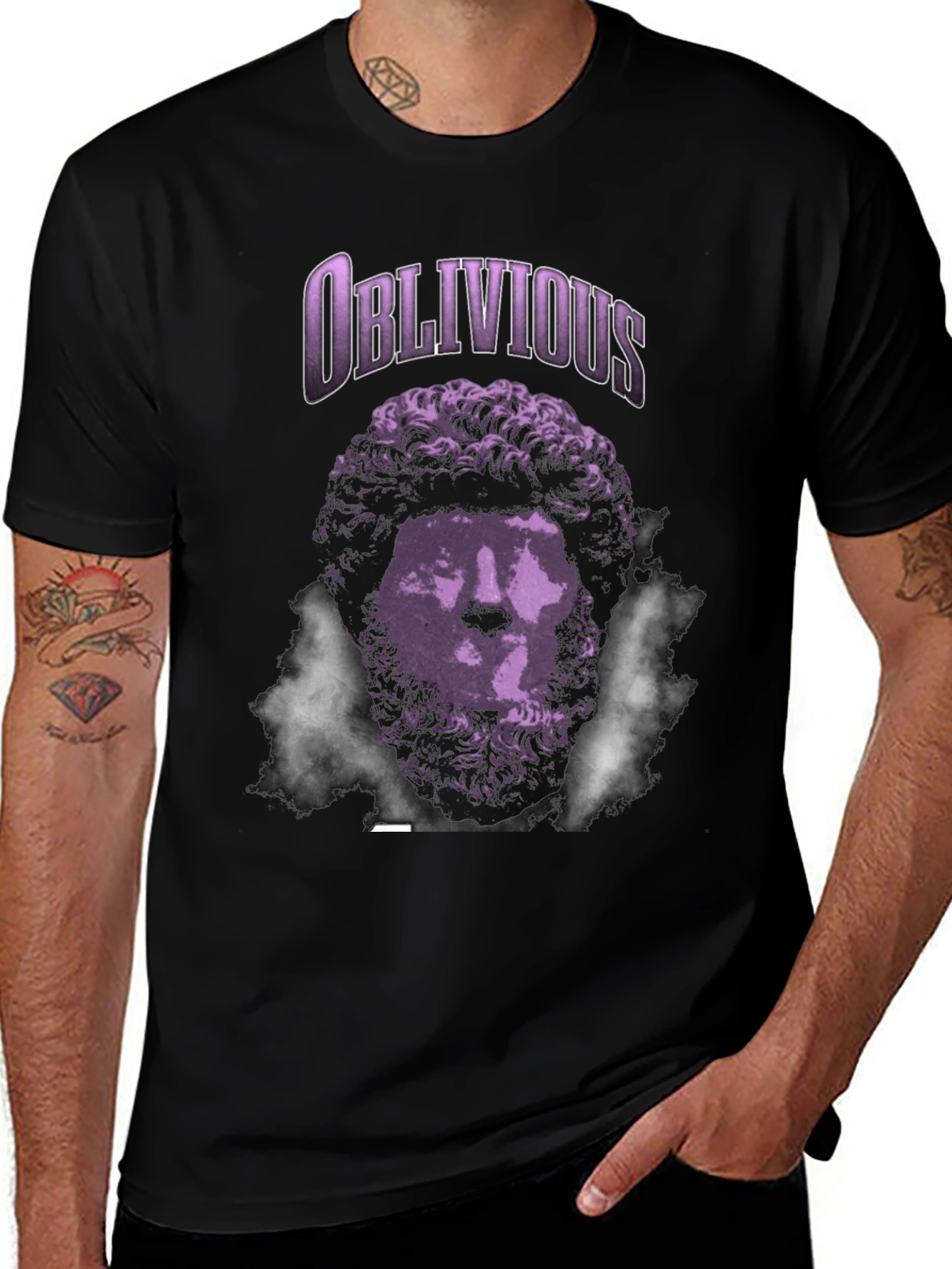 Oblivious Graphic Tee - Stylish Streetwear