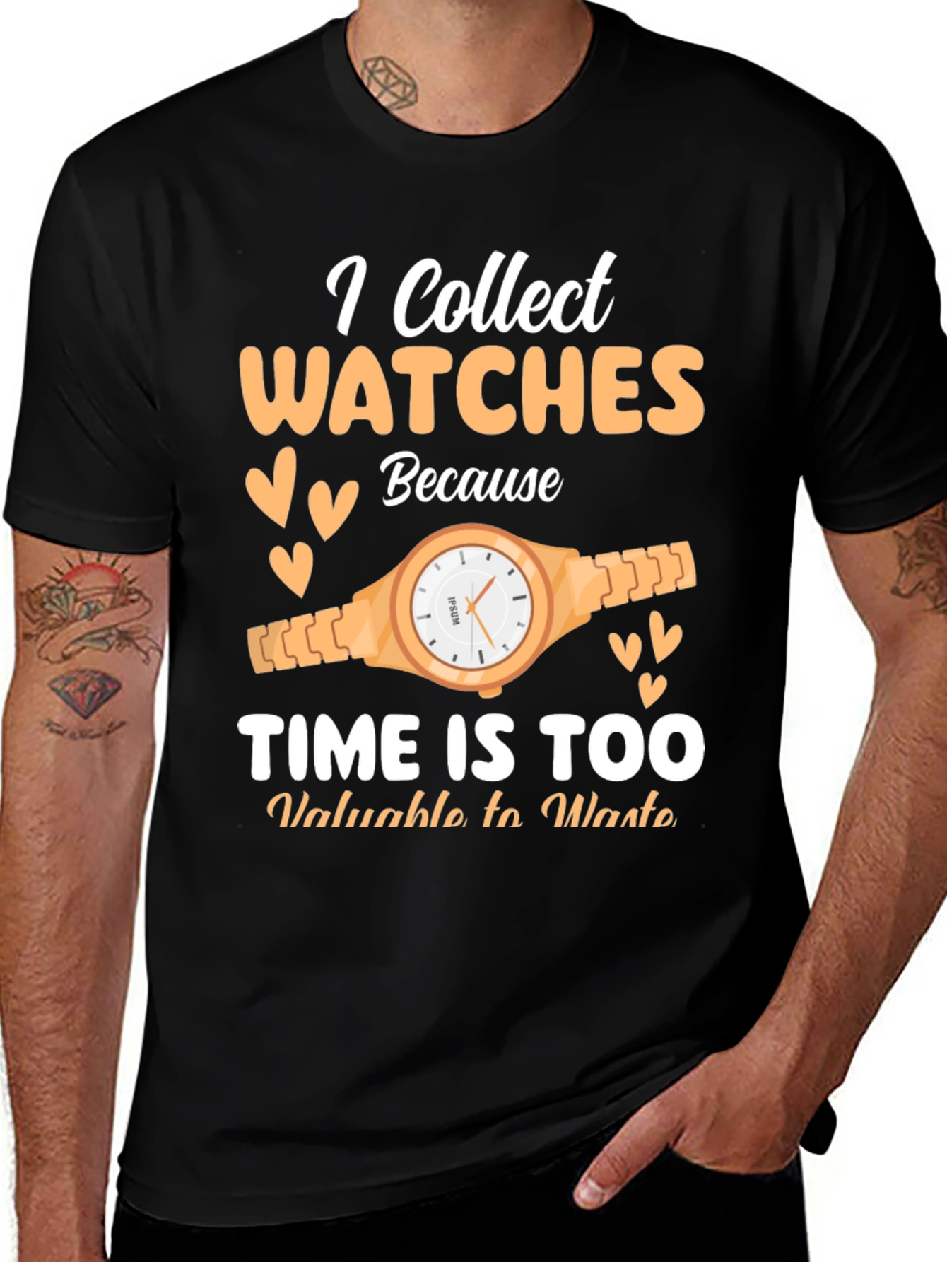 I Collect Watches T-Shirt - Time Collector Tee