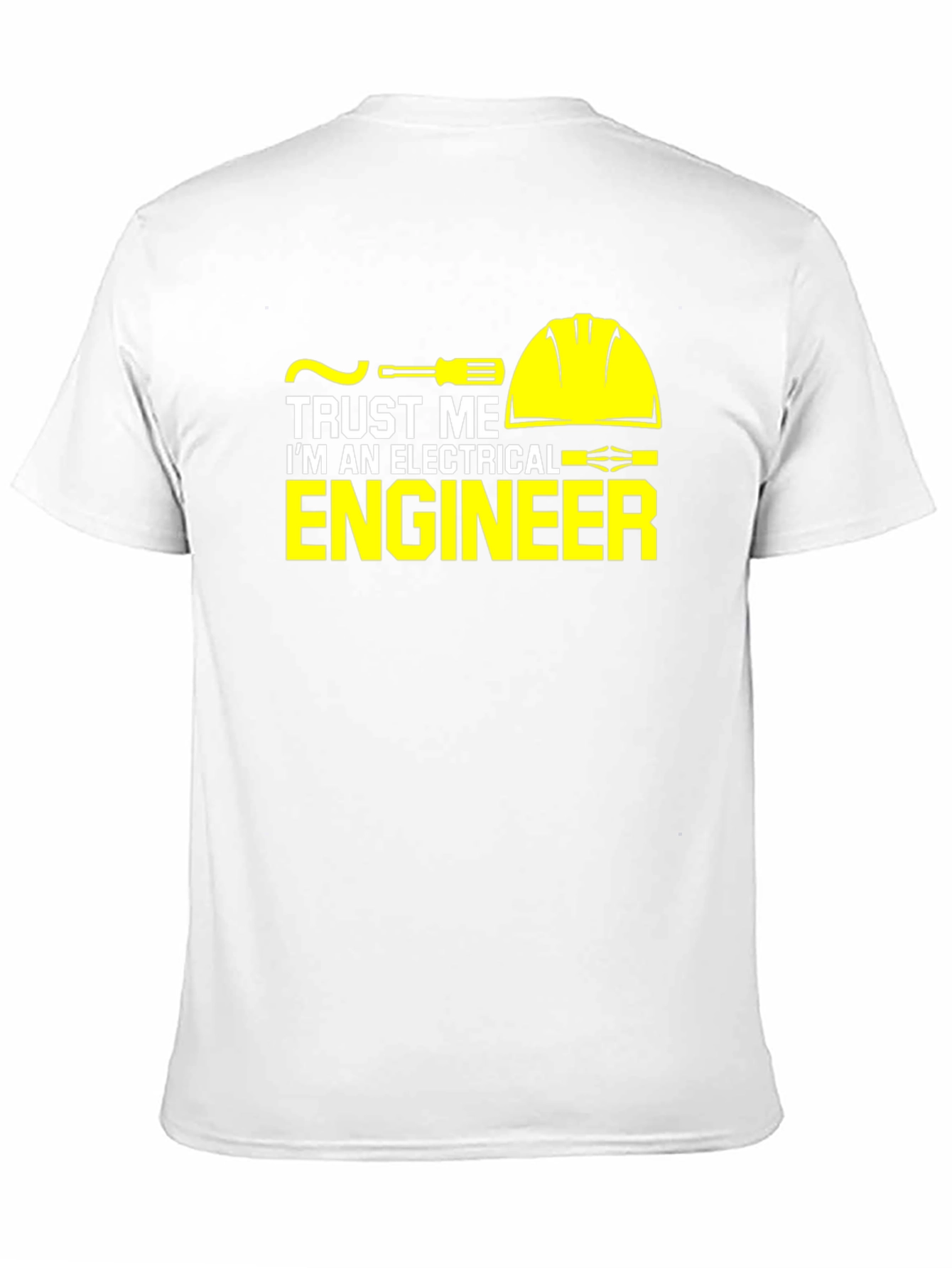 Trust Me Electrical Engineer Black Graphic Tee