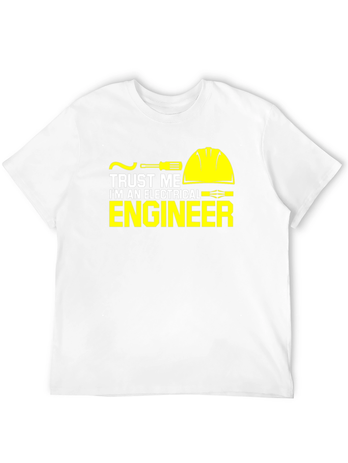 Trust Me Electrical Engineer Black Graphic Tee