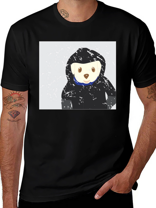 Bear Hoodie T-Shirt - Stylish Comfort