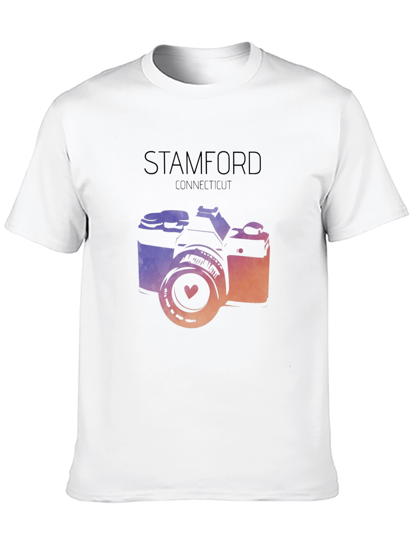 Stamford Connecticut Camera Graphic Tee