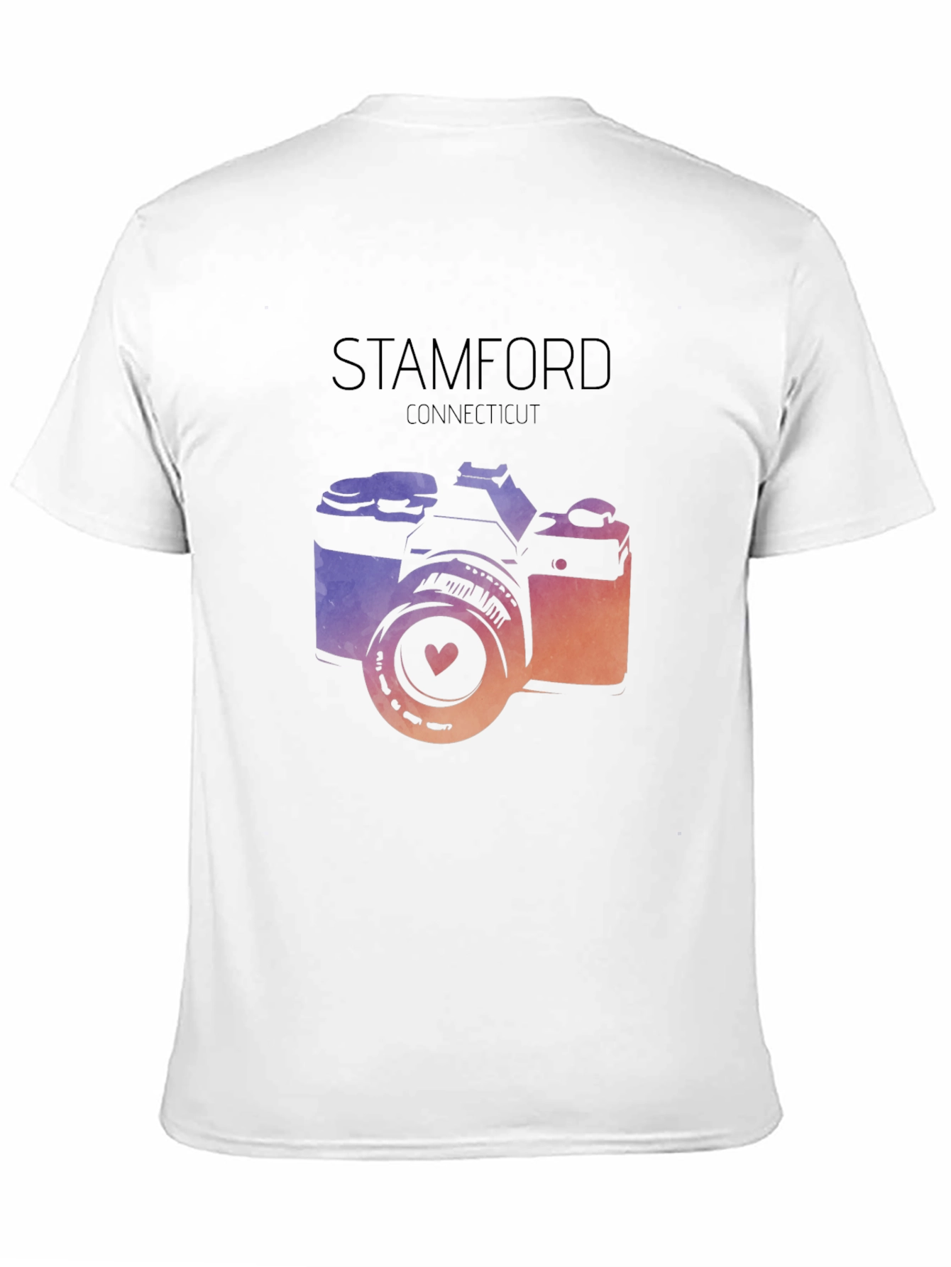 Stamford Connecticut Camera Graphic Tee
