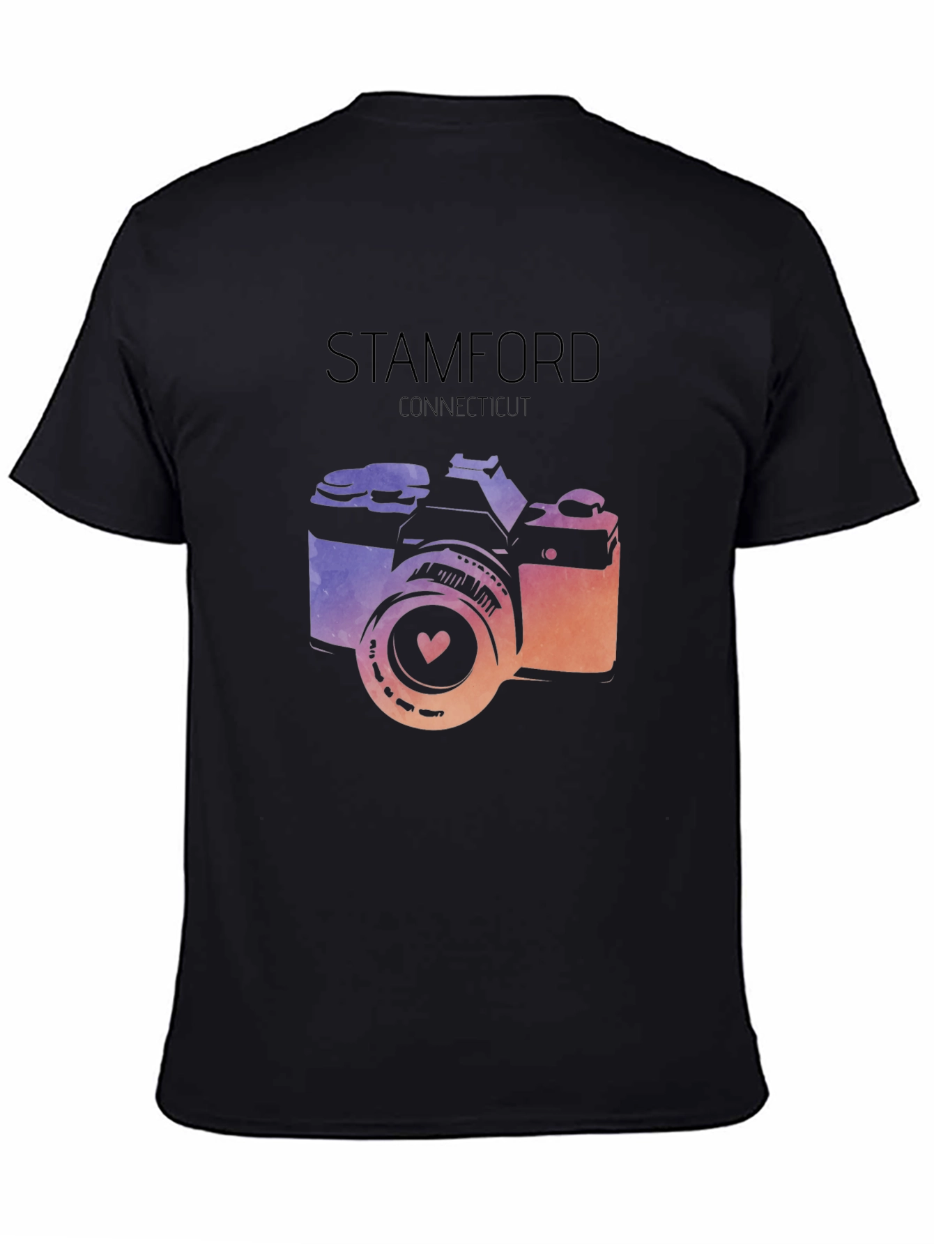 Stamford Connecticut Camera Graphic Tee