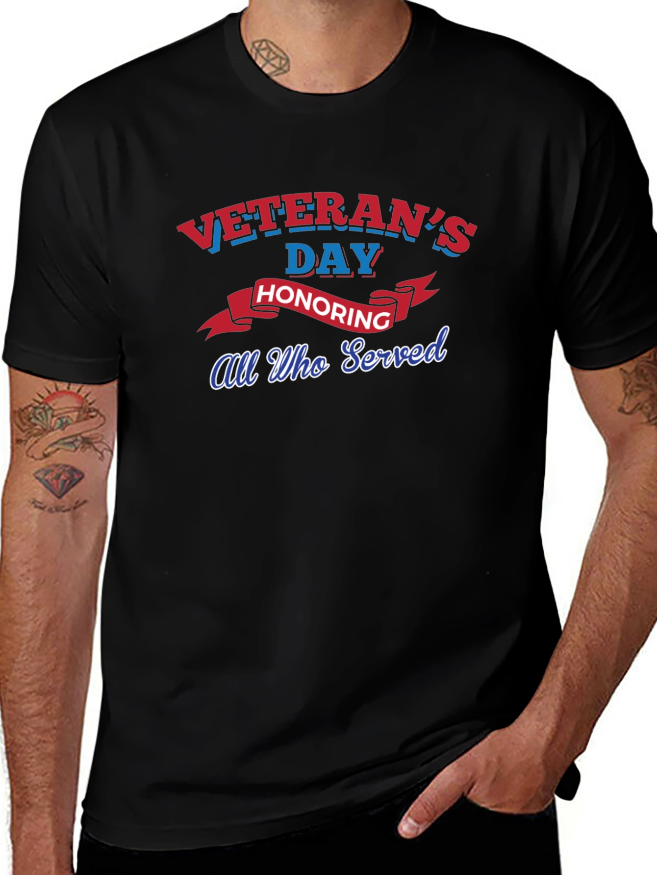 Veterans Day Honoring All Who Served T-Shirt