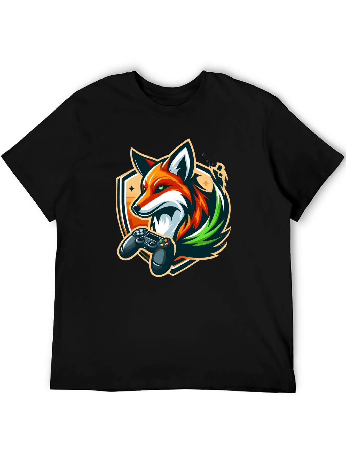 Gamer Fox Graphic Tee