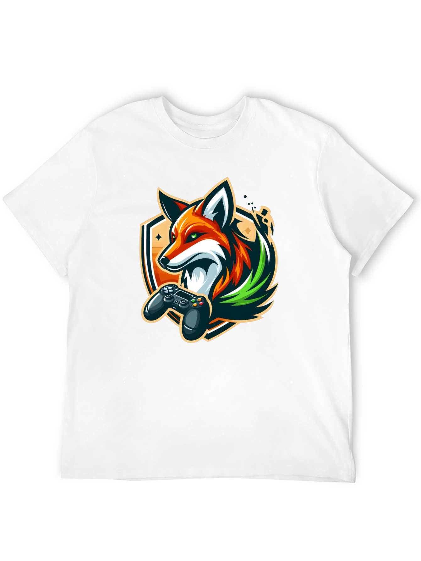 Gamer Fox Graphic Tee