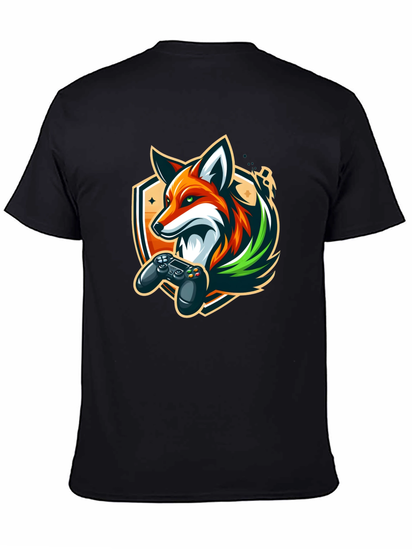 Gamer Fox Graphic Tee