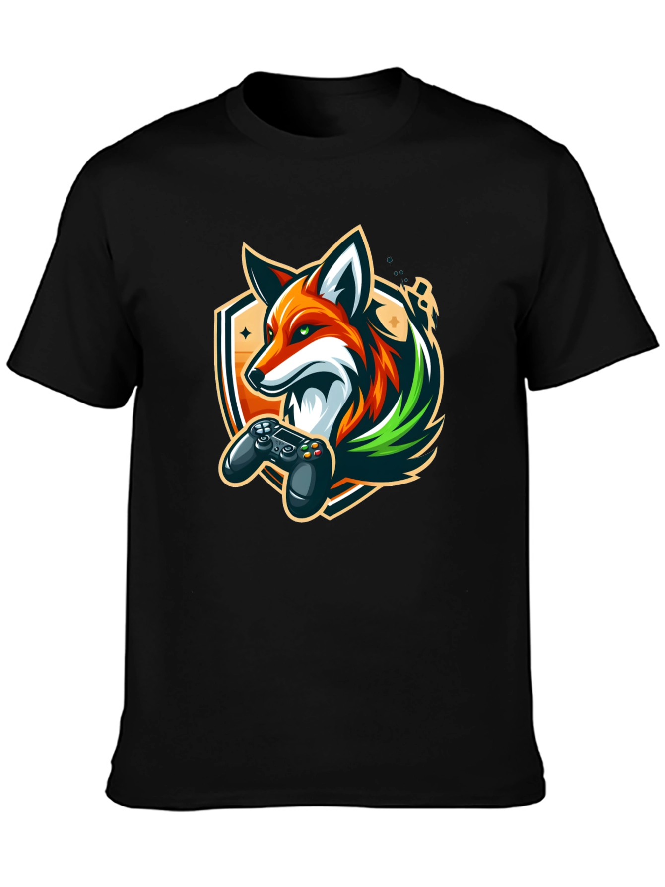 Gamer Fox Graphic Tee