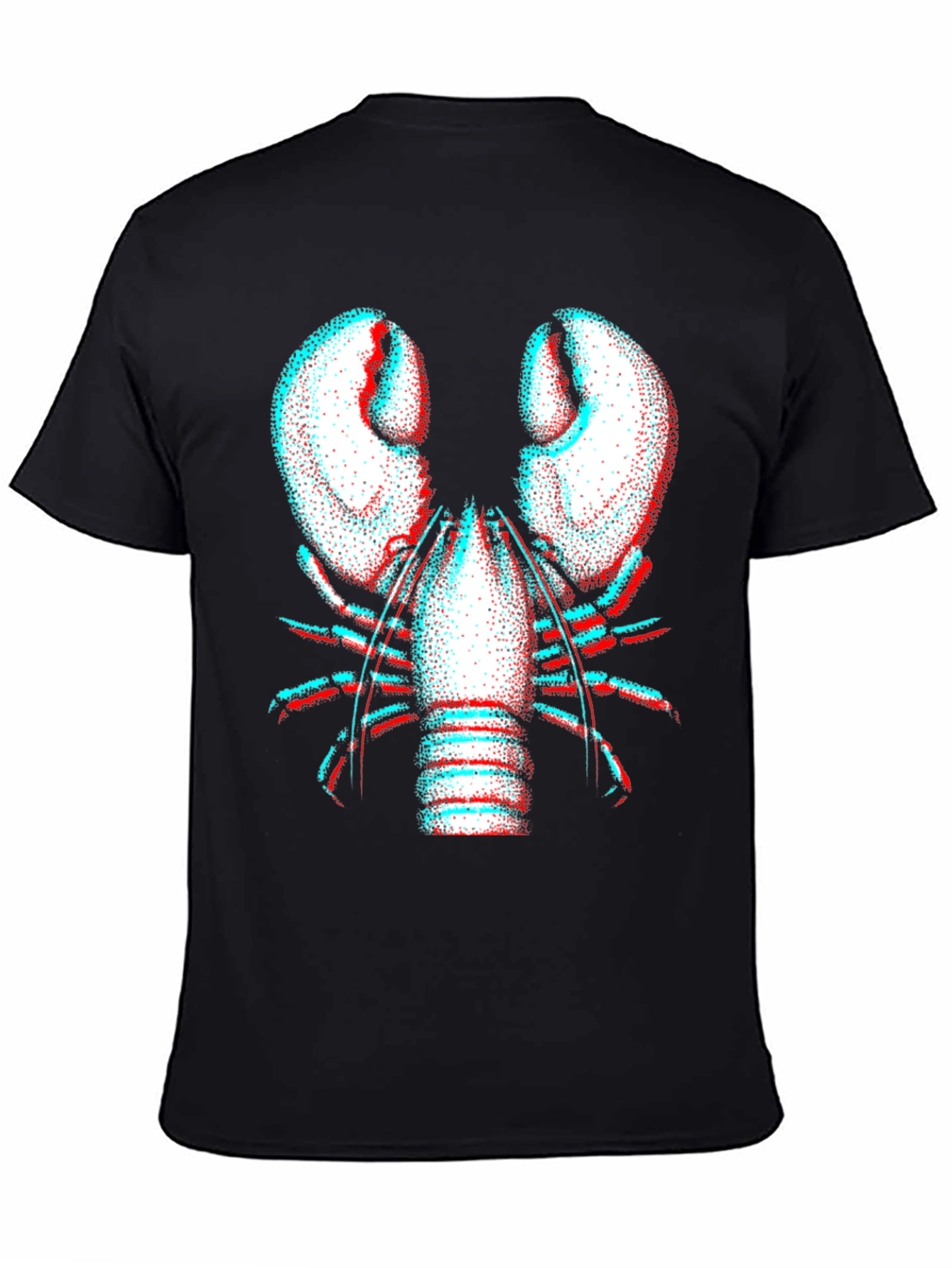 3D Lobster Graphic Tee - Bold Statement Shirt