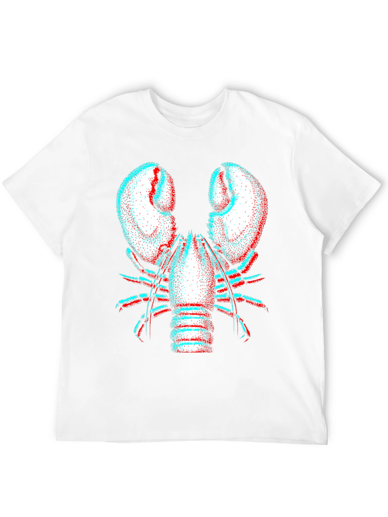 3D Lobster Graphic Tee - Bold Statement Shirt