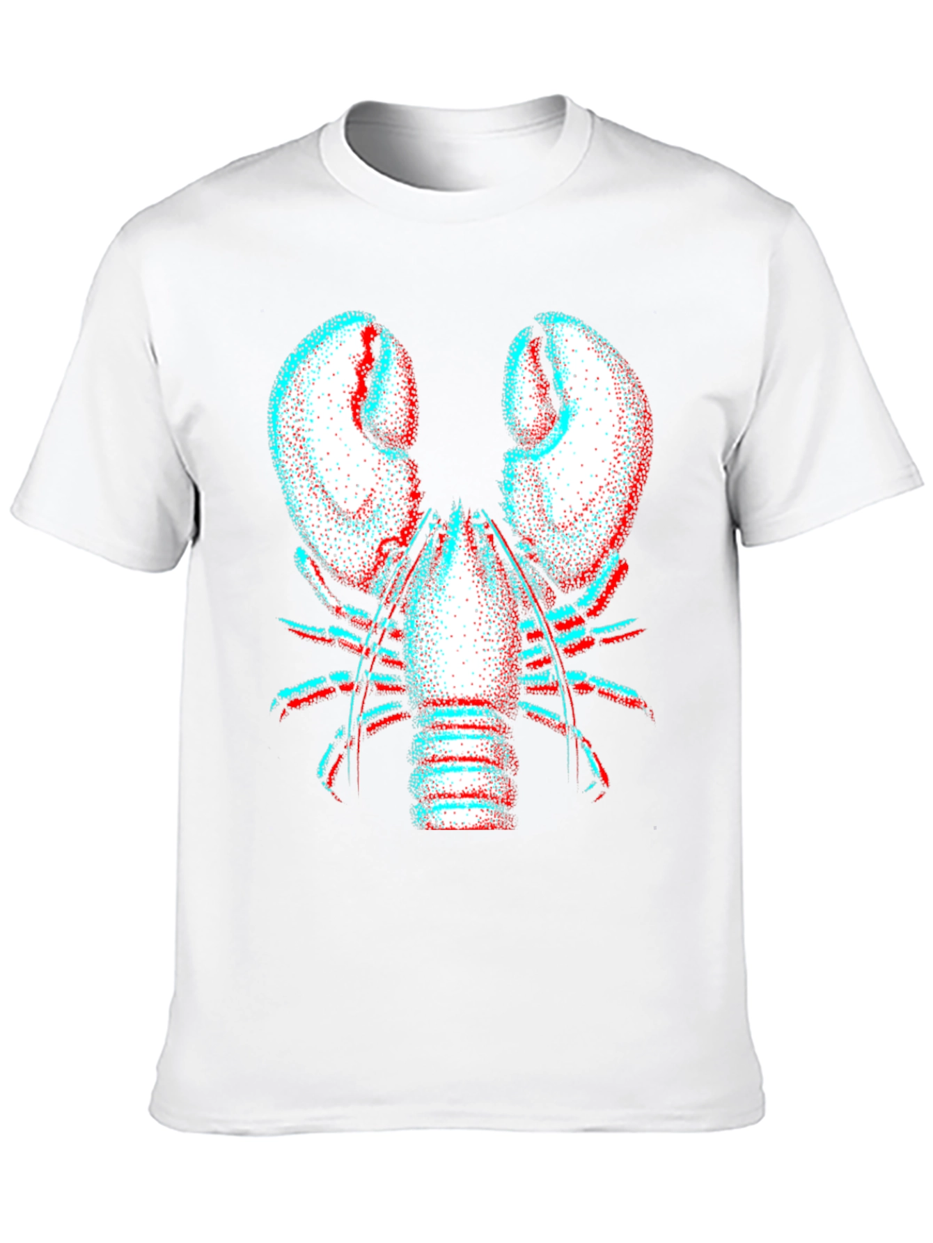 3D Lobster Graphic Tee - Bold Statement Shirt