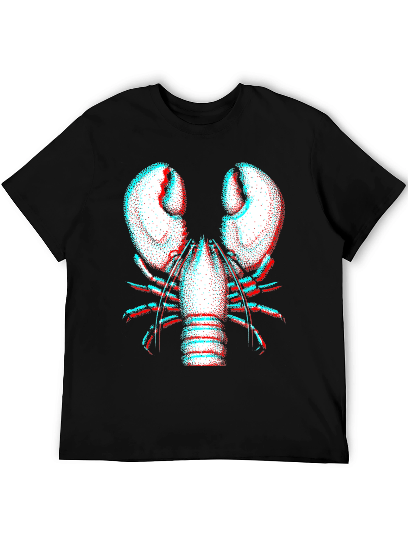 3D Lobster Graphic Tee - Bold Statement Shirt