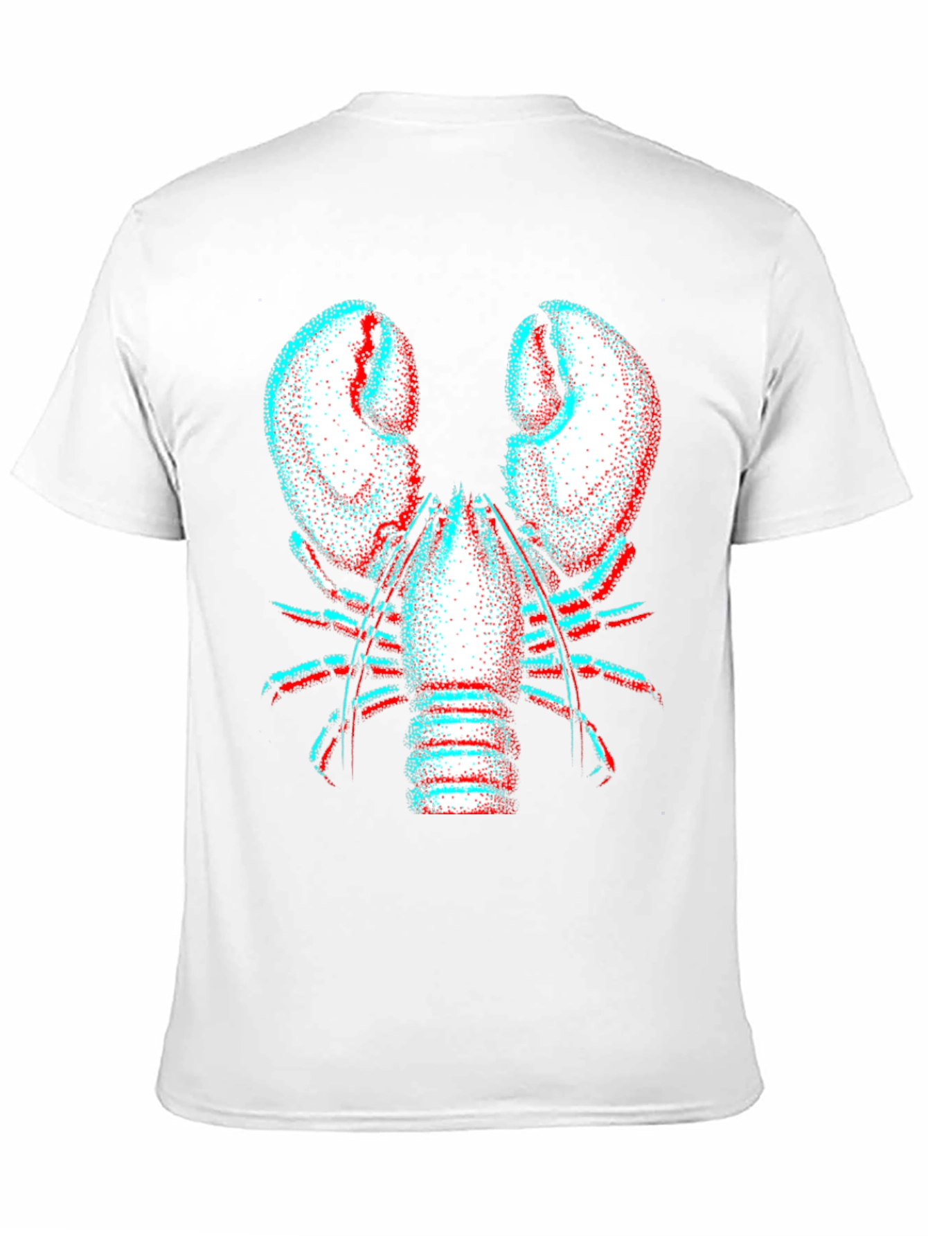 3D Lobster Graphic Tee - Bold Statement Shirt