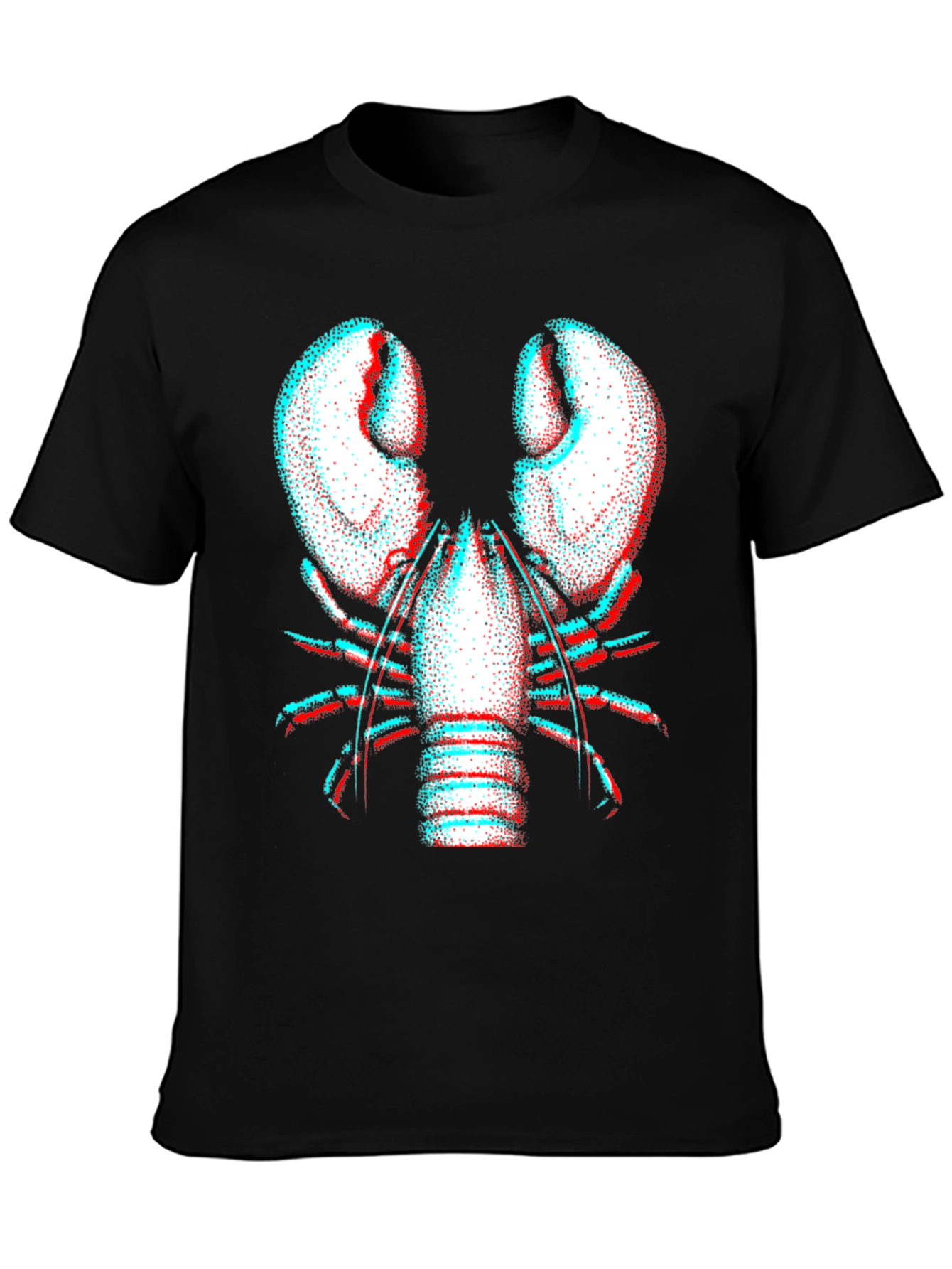 3D Lobster Graphic Tee - Bold Statement Shirt