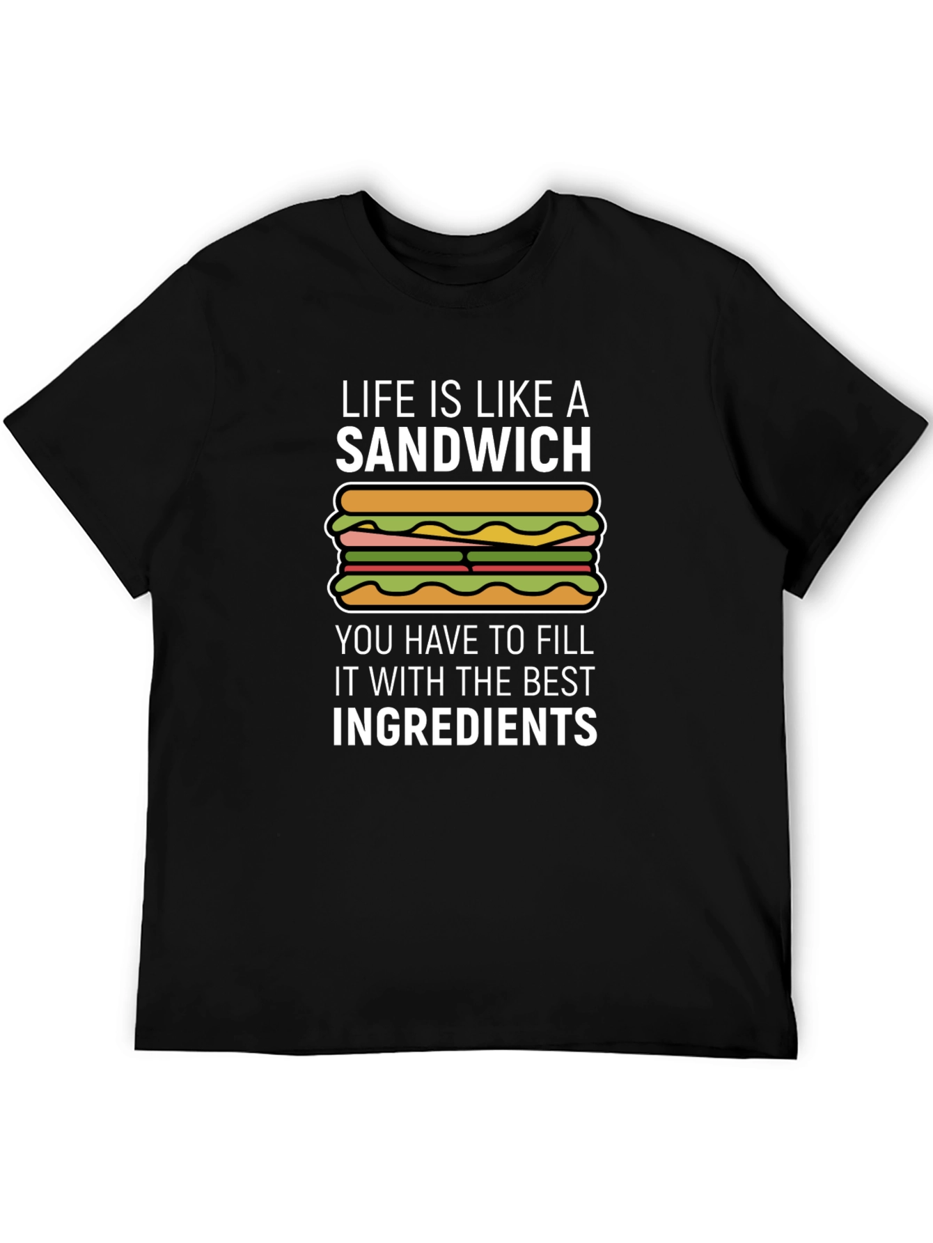 Life is a Sandwich Graphic T-Shirt