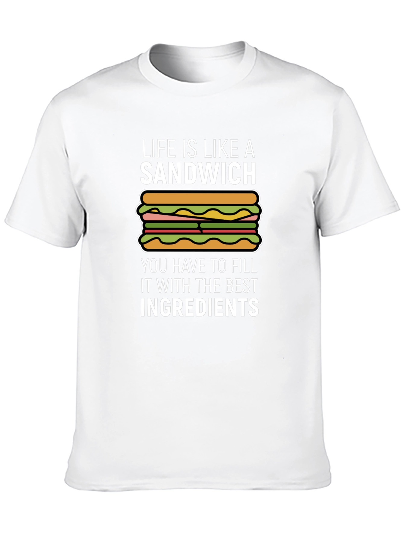 Life is a Sandwich Graphic T-Shirt