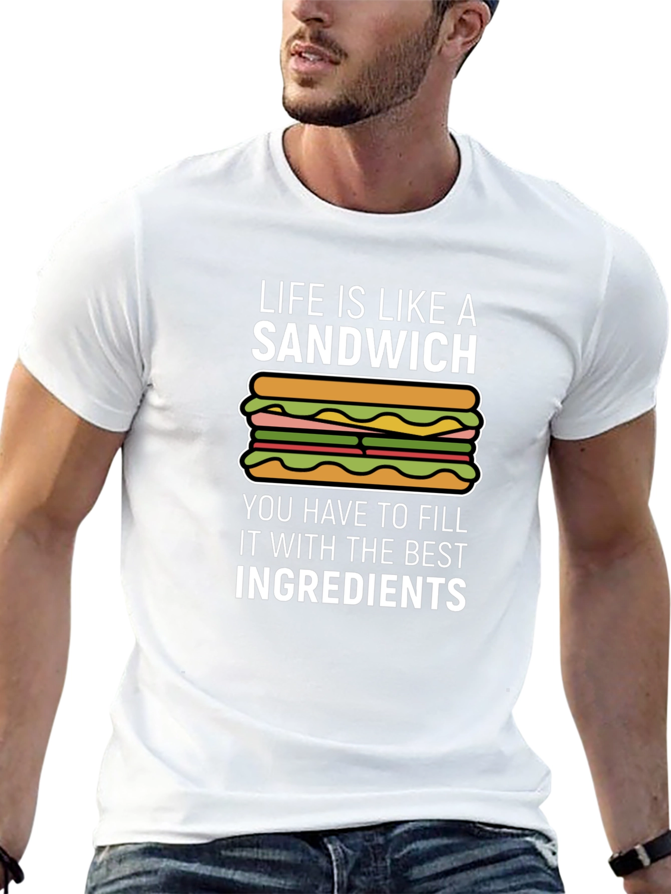 Life is a Sandwich Graphic T-Shirt