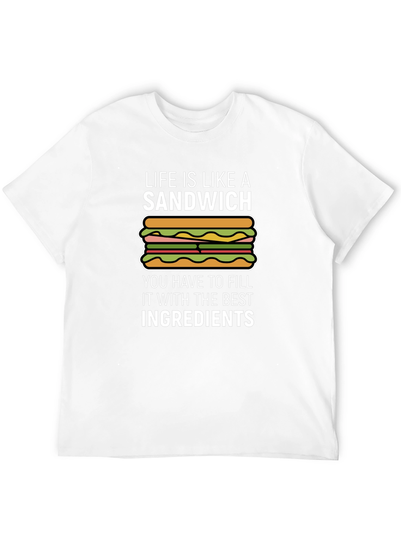 Life is a Sandwich Graphic T-Shirt