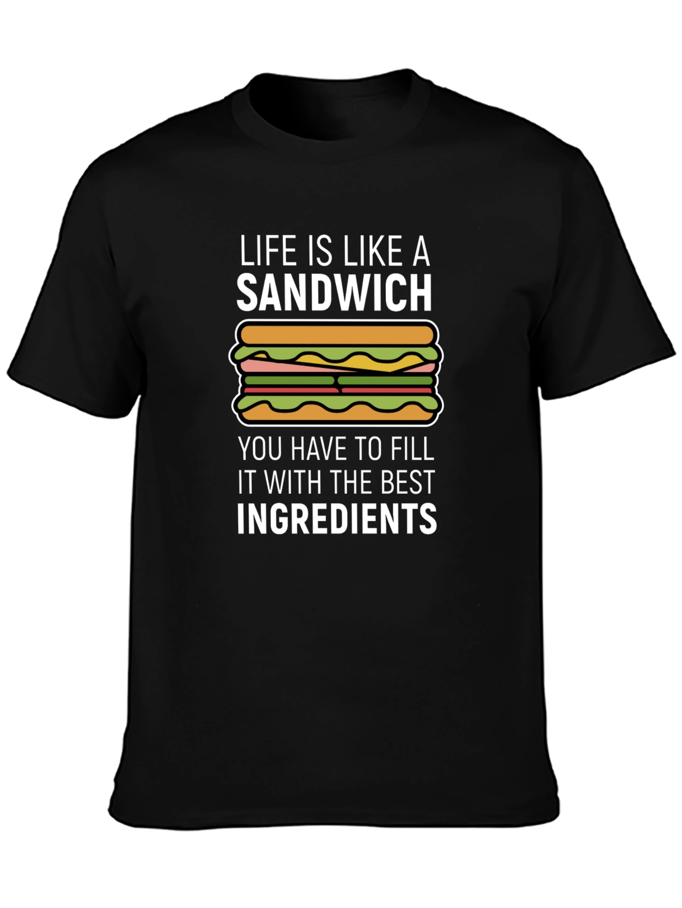 Life is a Sandwich Graphic T-Shirt
