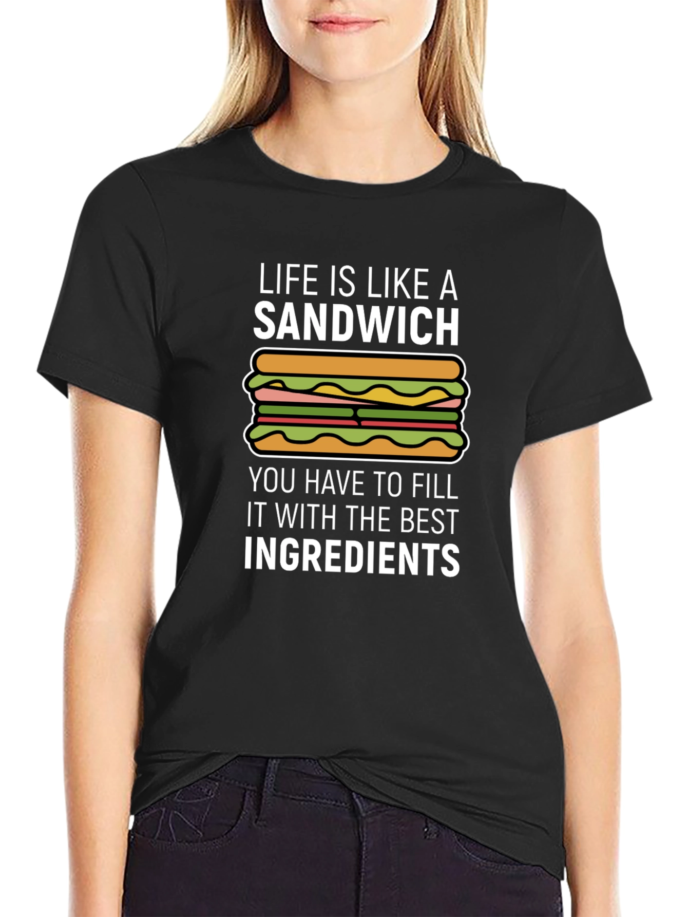 Life is a Sandwich Graphic T-Shirt