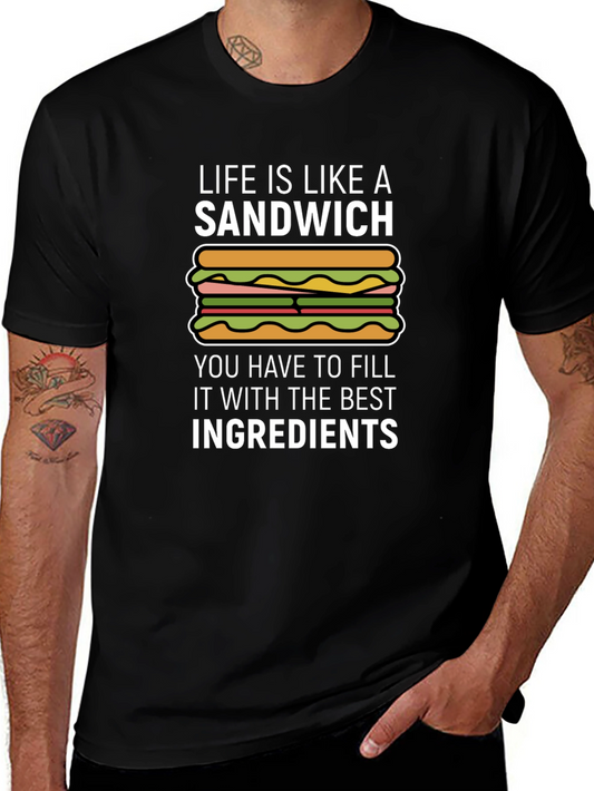 Life is a Sandwich Graphic T-Shirt