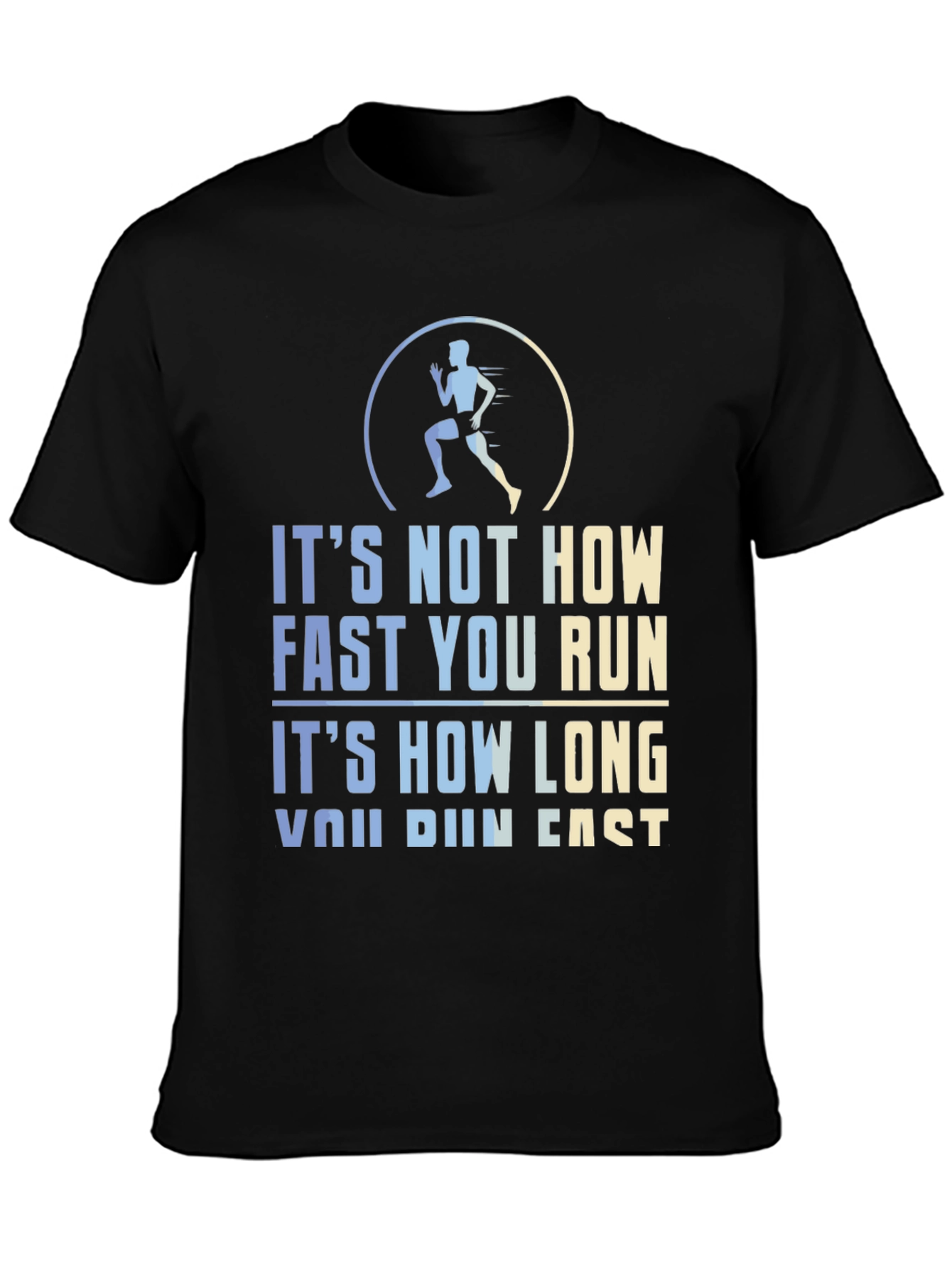 Runners Motivation T-Shirt - Distance Over Speed