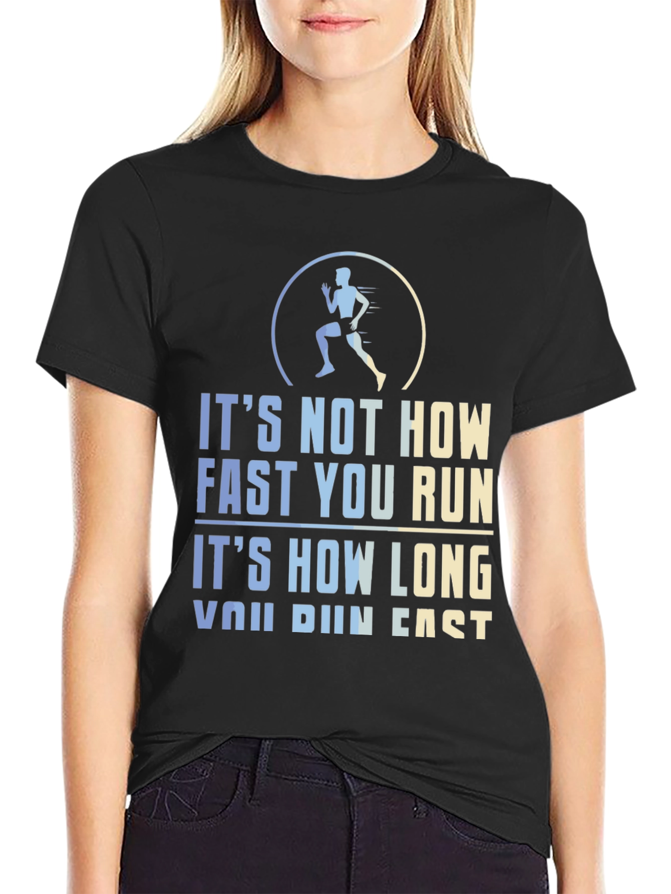 Runners Motivation T-Shirt - Distance Over Speed