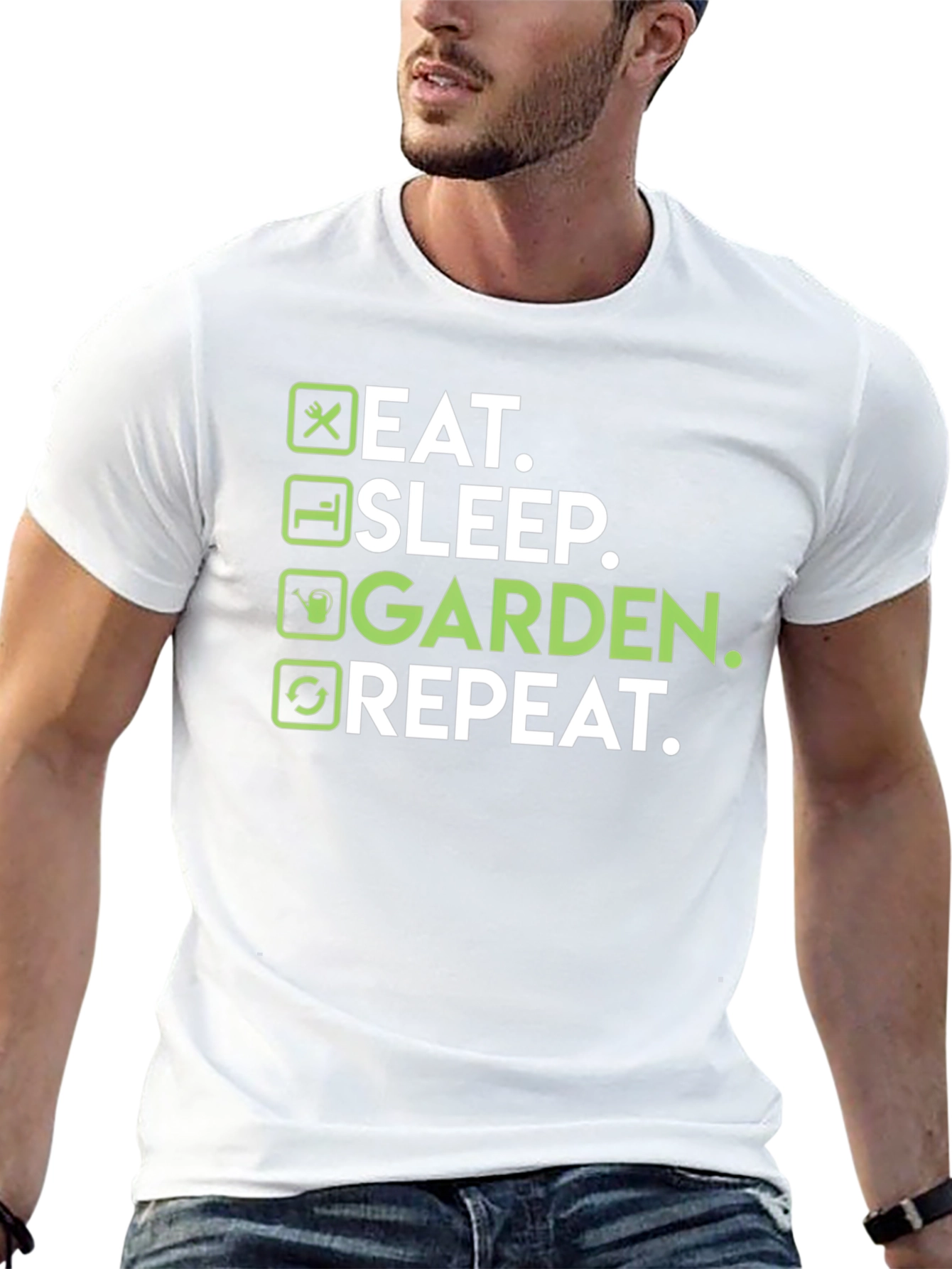 Eat Sleep Garden Repeat T-Shirt