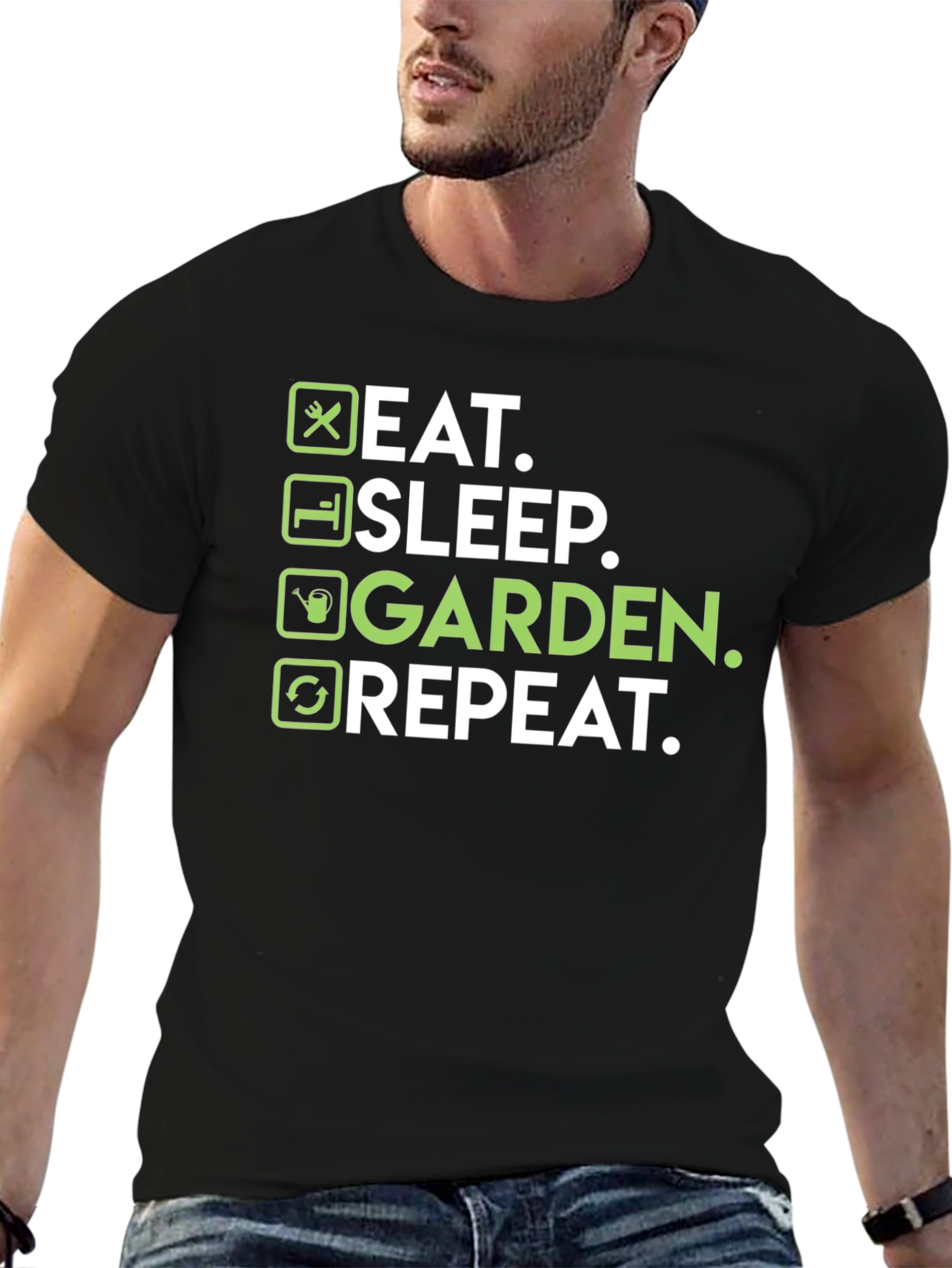 Eat Sleep Garden Repeat T-Shirt