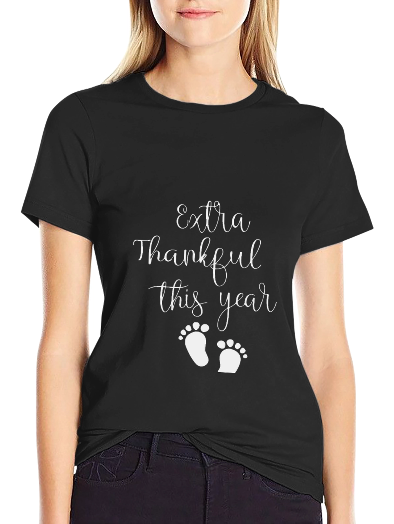 Extra Thankful This Year Maternity Tee