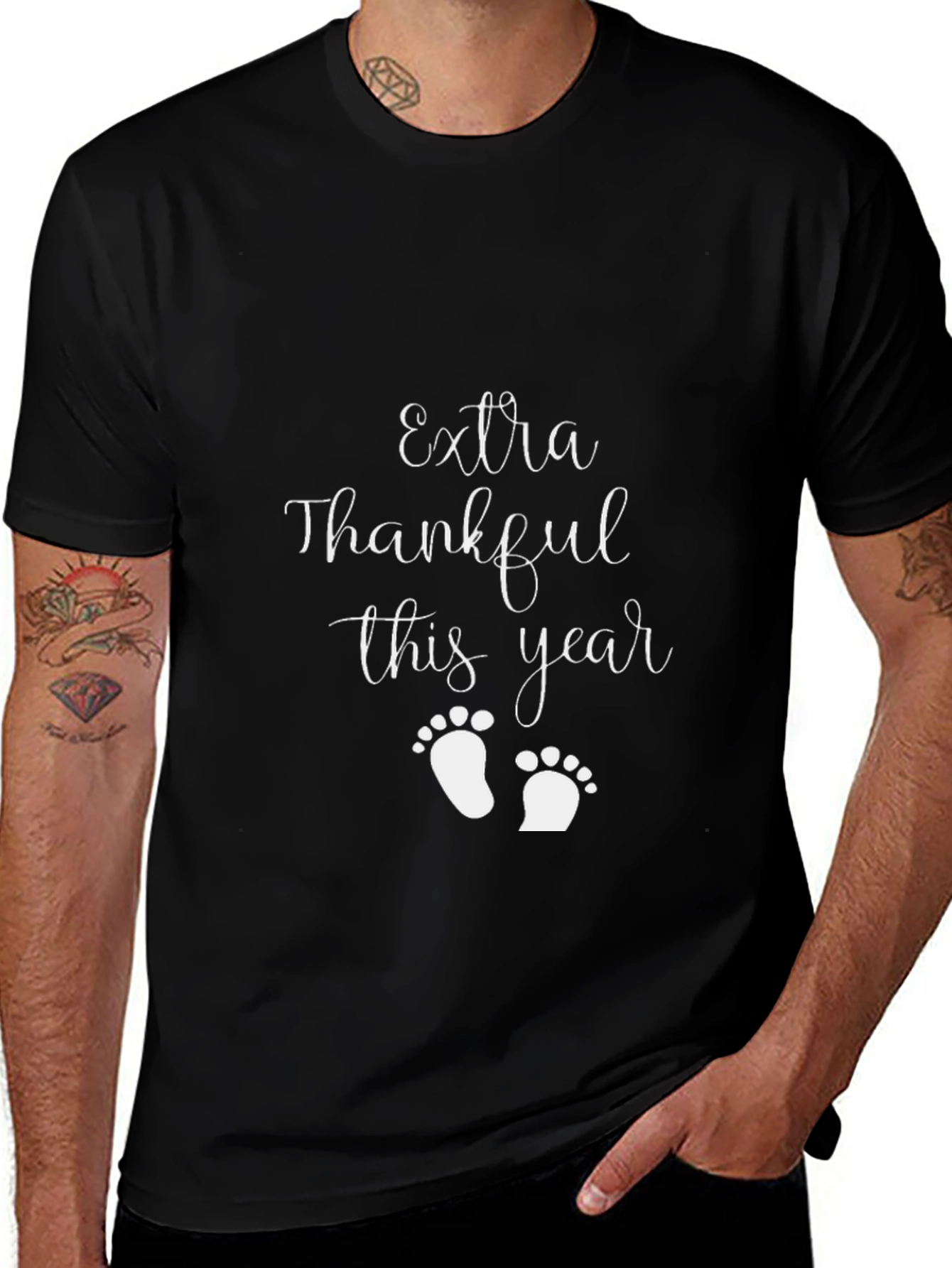 Extra Thankful This Year Maternity Tee
