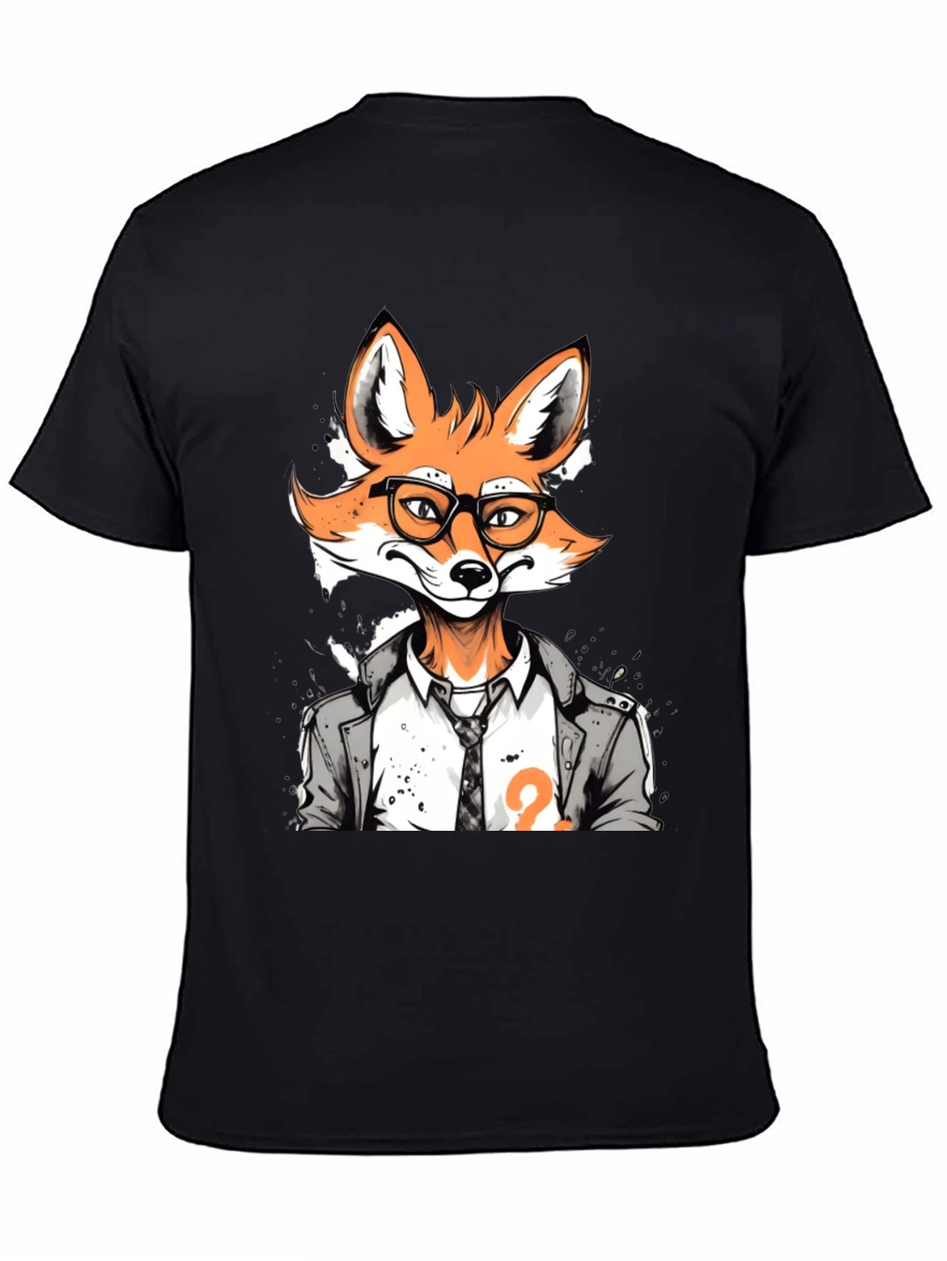 Fox Detective Graphic T-Shirt - Menswear Style